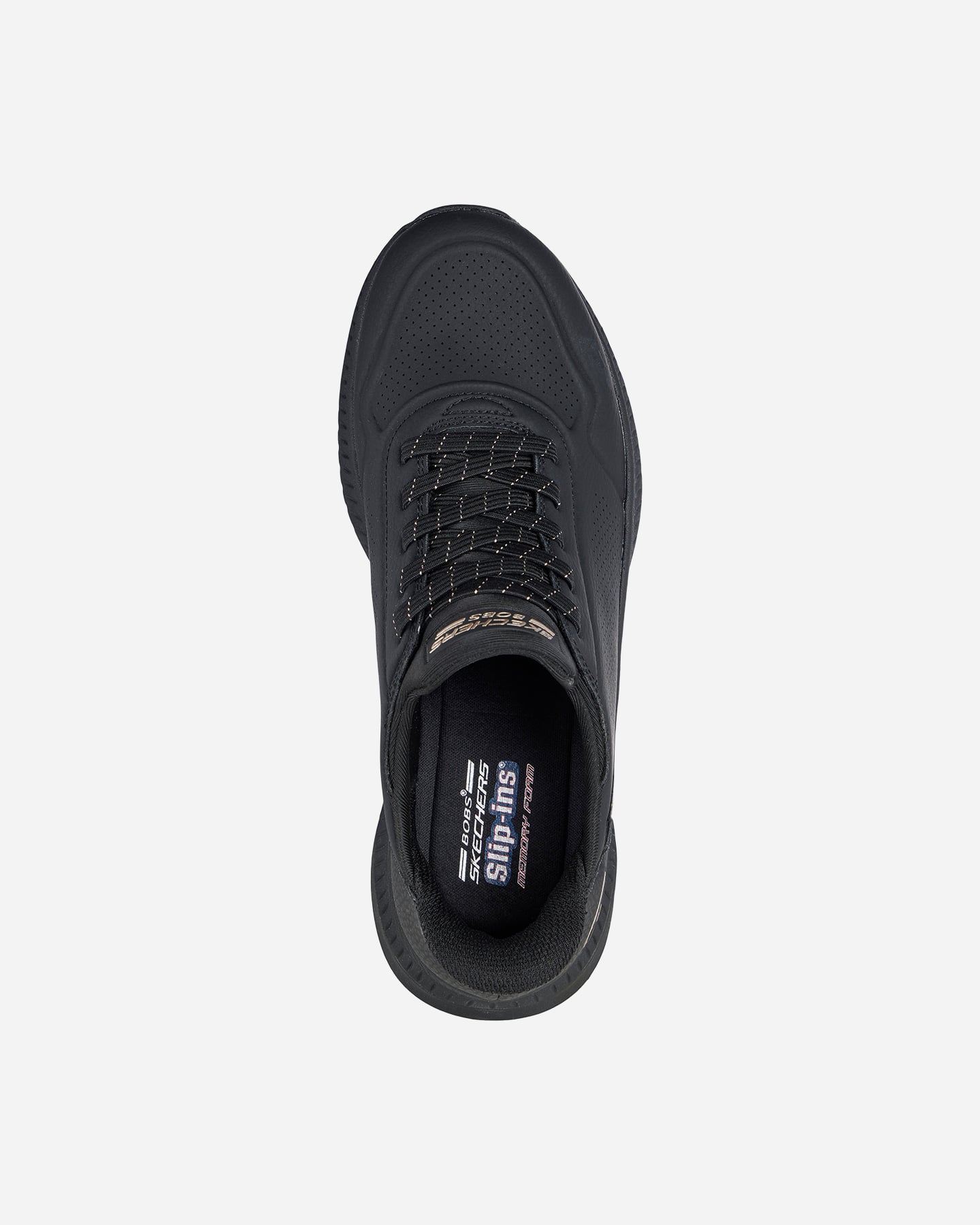 Scarpe sneakers SKECHERS SLIP-INS BOBS SQUAD 4 W - Nero - 2 | Cisalfa Sport