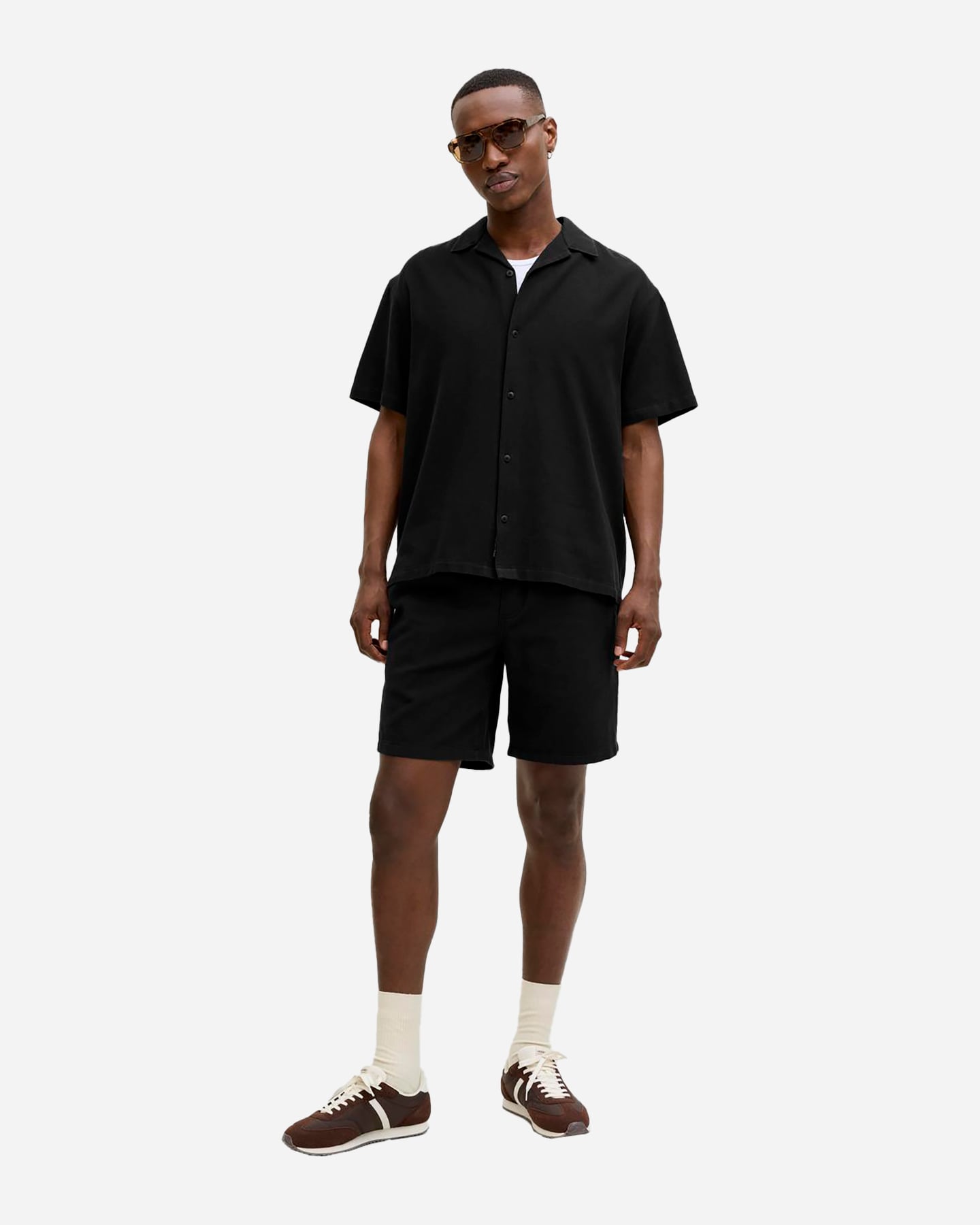 Camicia JACK & JONES JJGLOBAL M - Nero - 3 | Cisalfa Sport