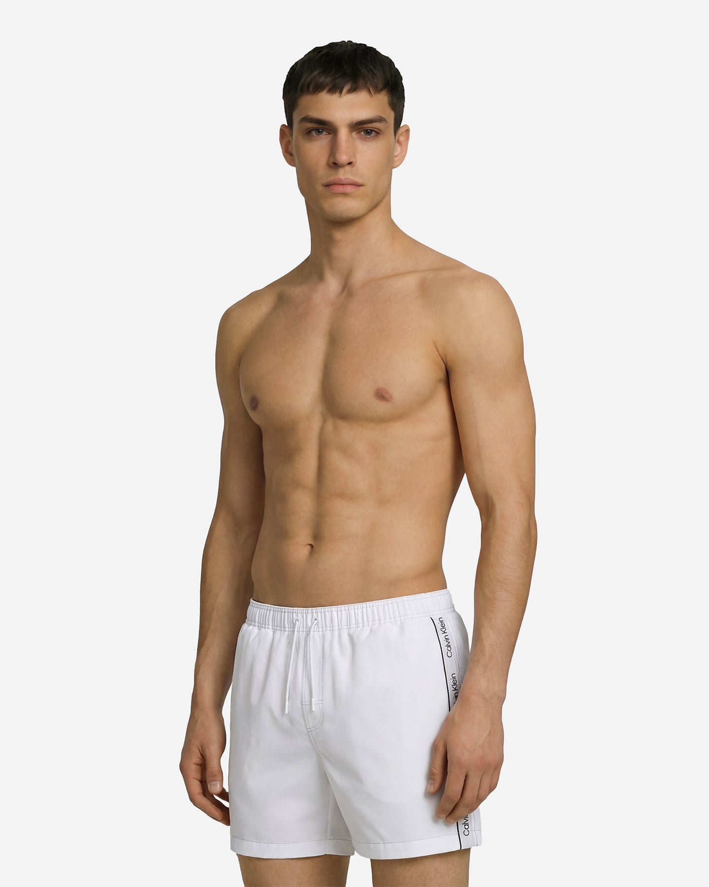 Boxer mare CALVIN KLEIN JEANS CORE SOLID M - Bianco - 1 | Cisalfa Sport