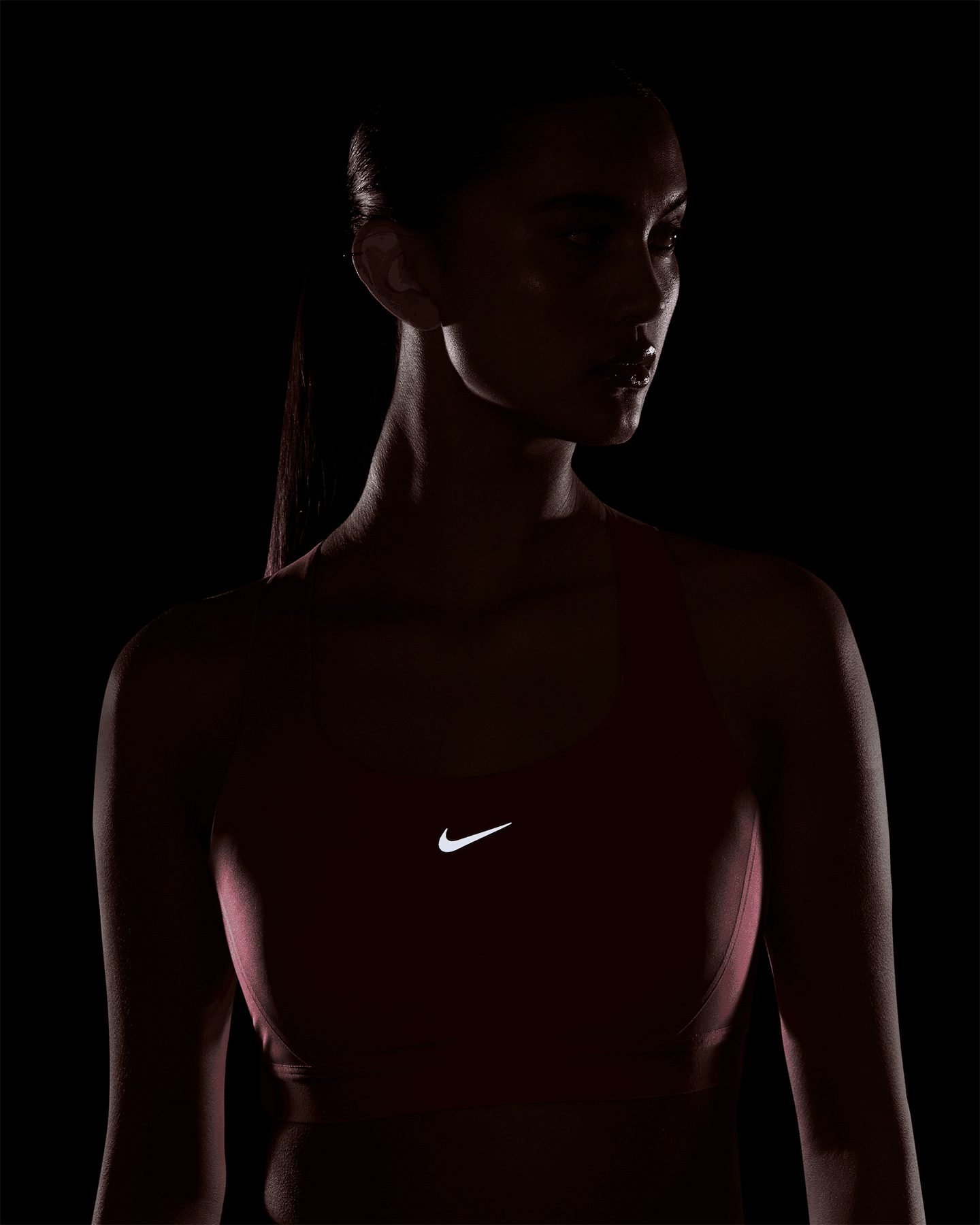 Bra training NIKE SWIFT W - Rosa - 3 | Cisalfa Sport