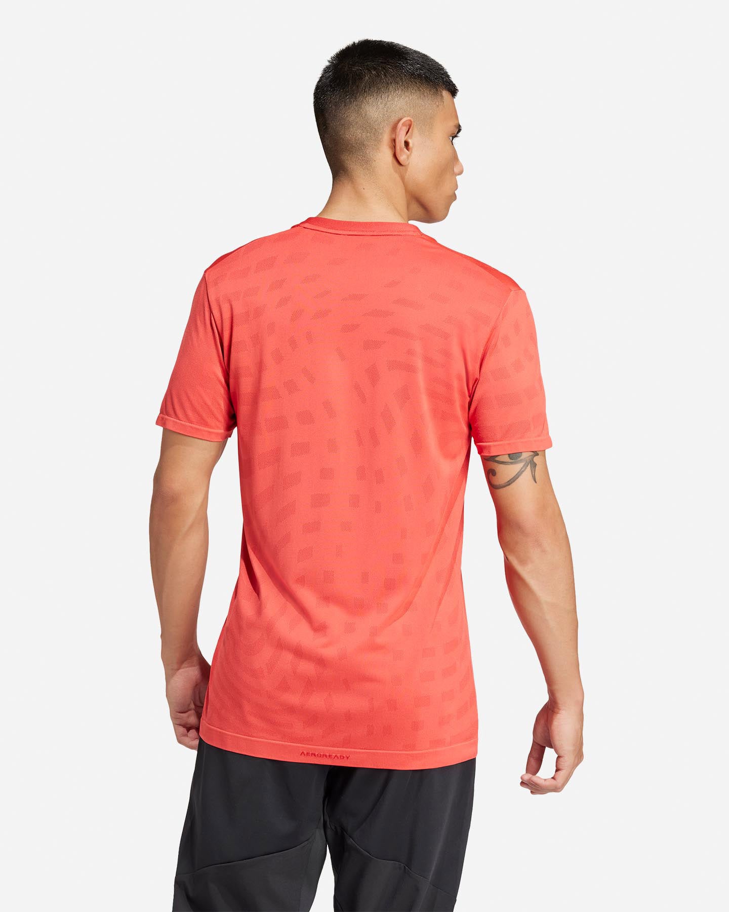 T-shirt training ADIDAS GYM+ SEAML M - Rosso - 2 | Cisalfa Sport