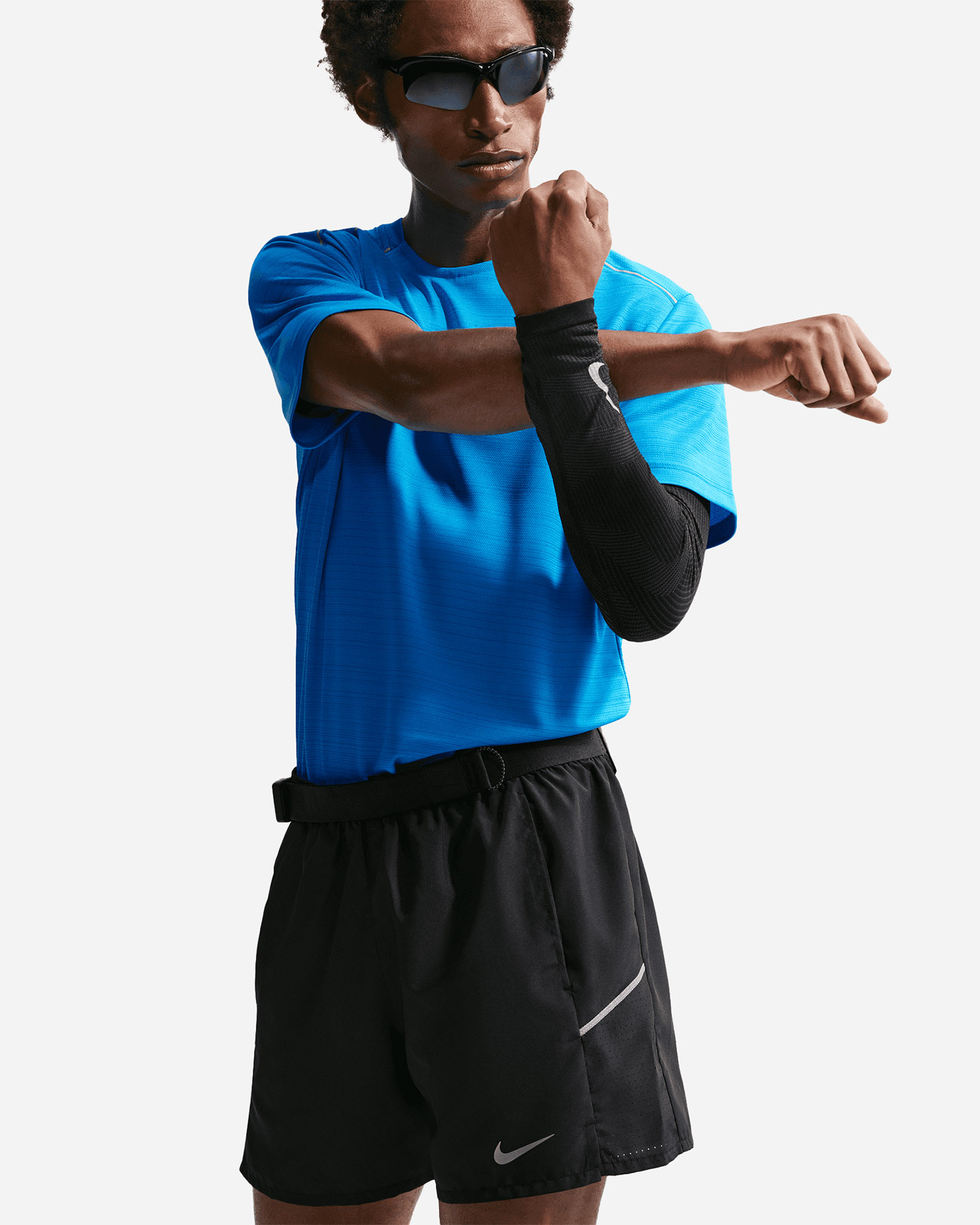 Short running NIKE MILER 5 M - Nero - 5 | Cisalfa Sport