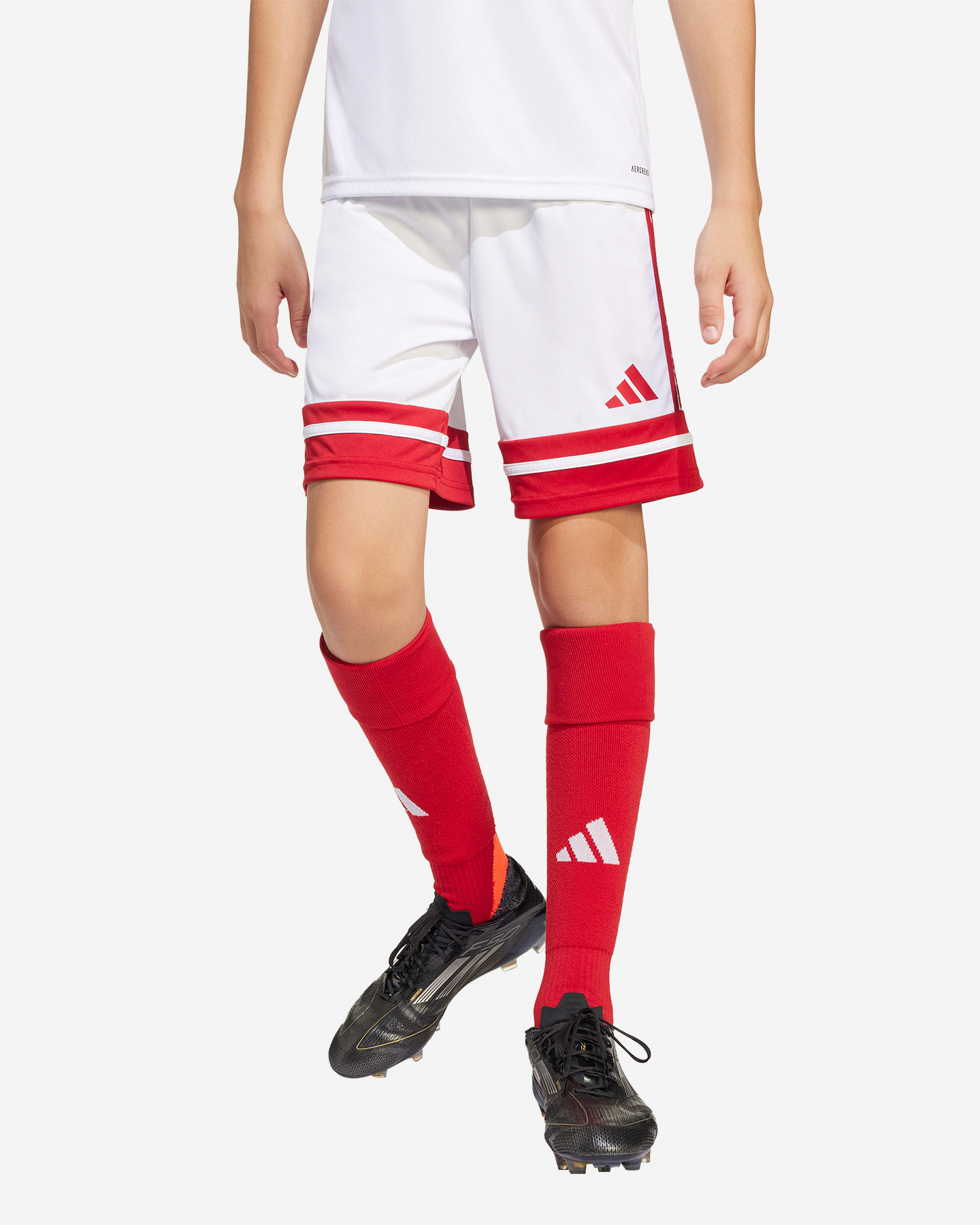 Pantaloncini calcio ADIDAS SQUADRA 25 JR - Bianco - 1 | Cisalfa Sport
