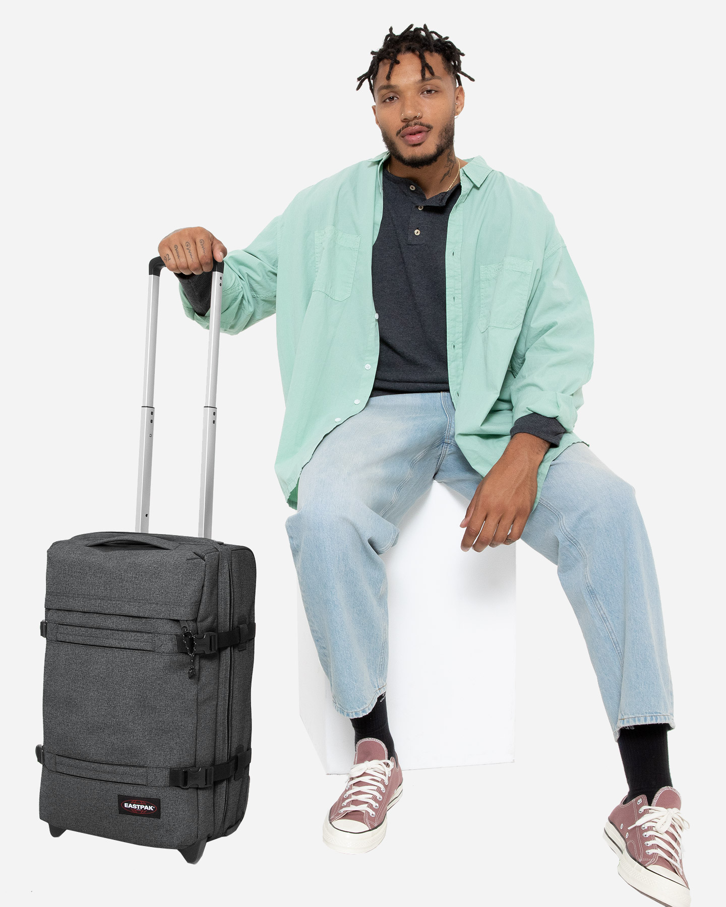 Trolley EASTPAK TRANSIT'R S - Nero - 4 | Cisalfa Sport