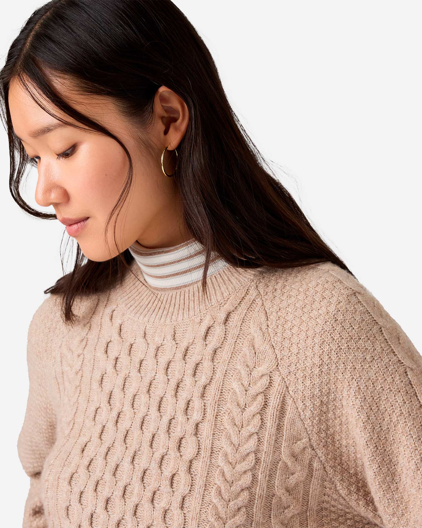 Maglione LEVI'S LOSANGHE W - Beige - 4 | Cisalfa Sport