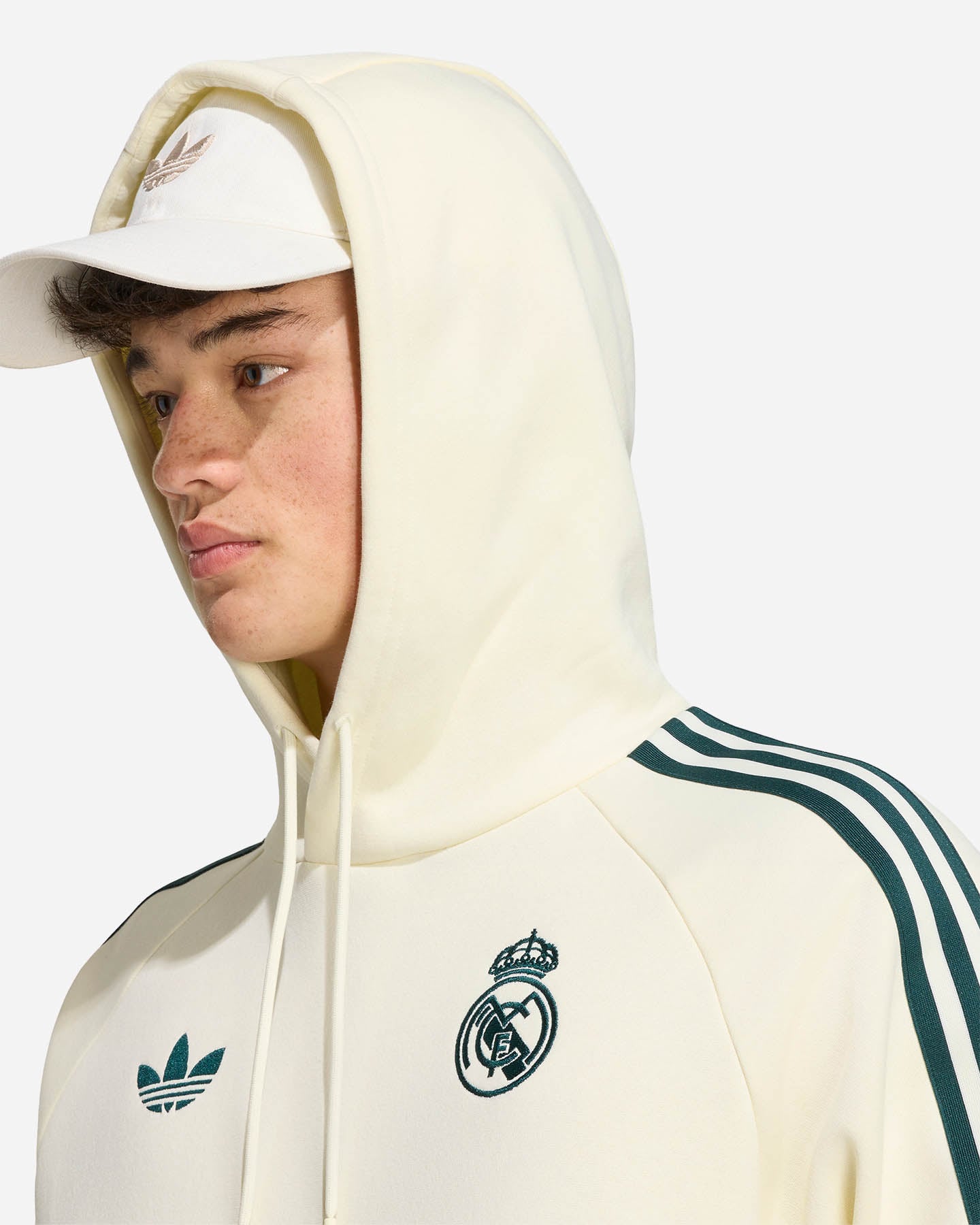 Felpa ADIDAS REAL MADRID ORIGINALS M - Bianco - 4 | Cisalfa Sport