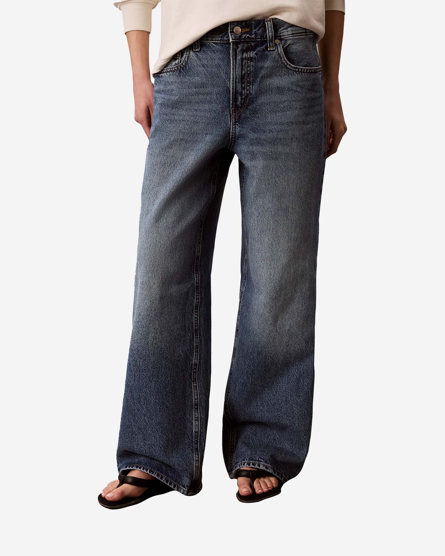 Jeans CALVIN KLEIN JEANS BASIC W - Denim - 1 | Cisalfa Sport