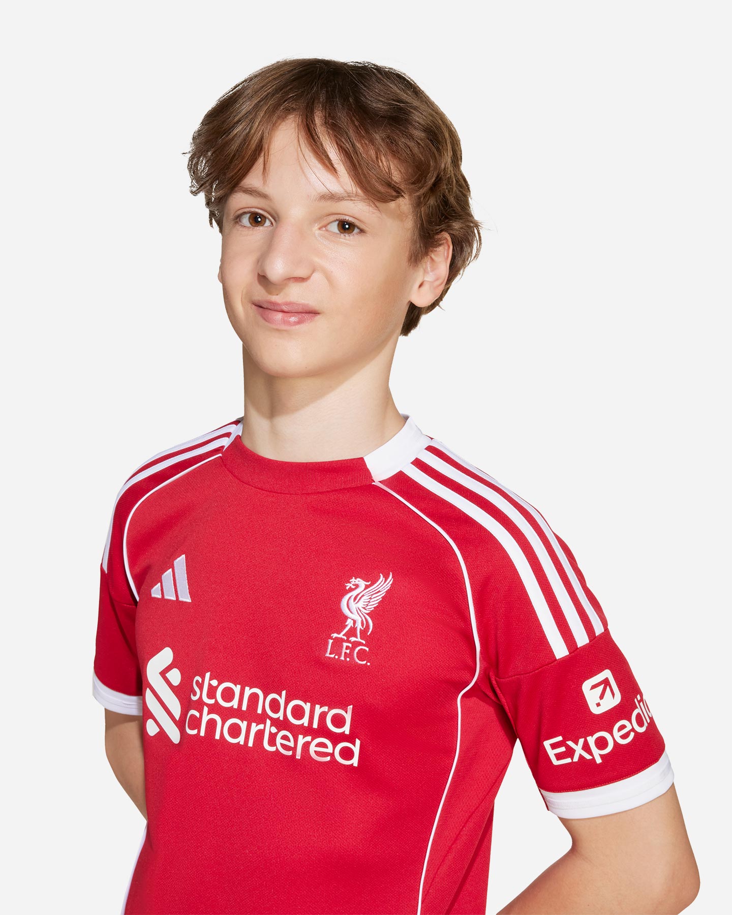Maglia calcio ufficiale ADIDAS LIVERPOOL HOME 25-26 JR - Color mix - 4 | Cisalfa Sport