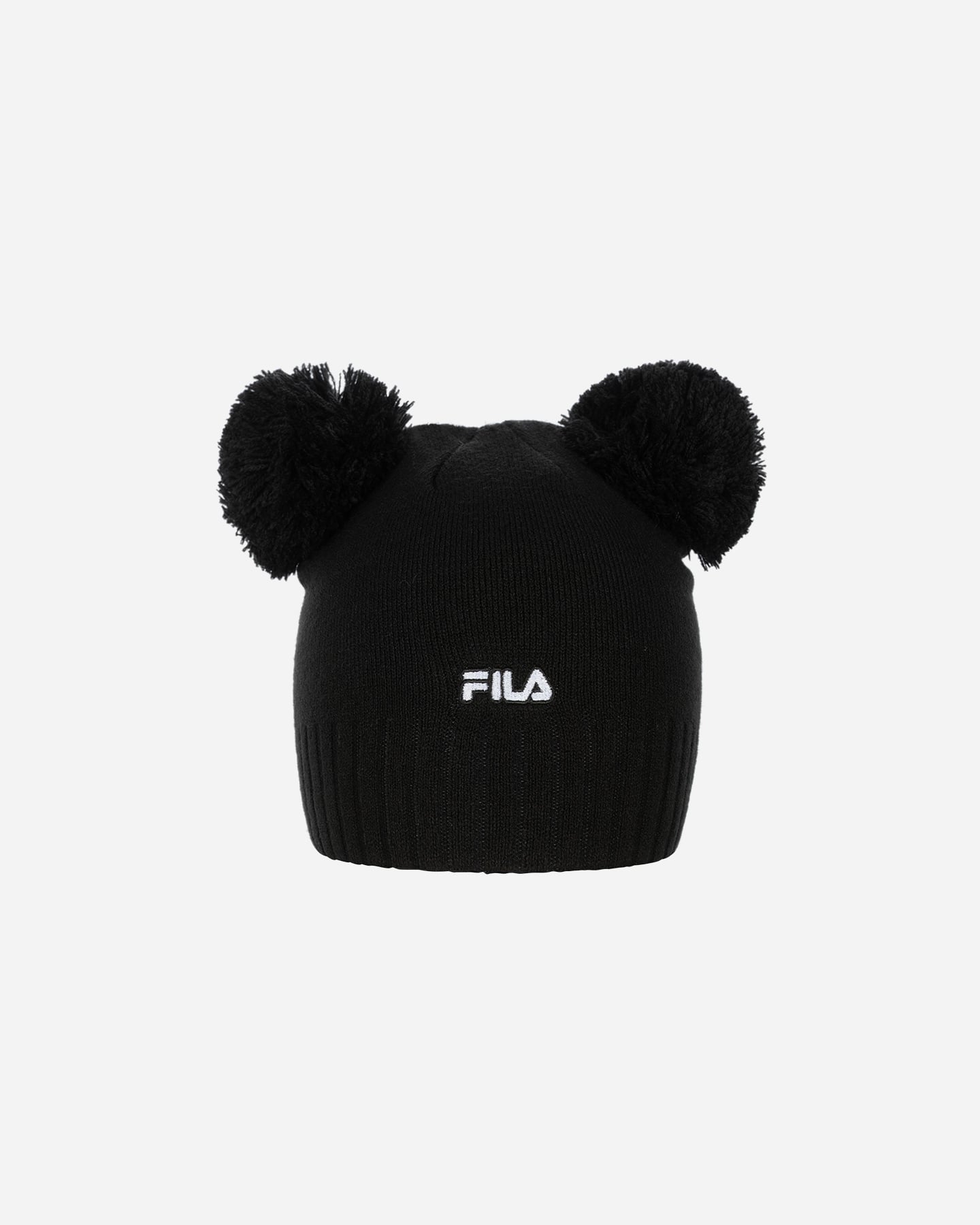 Berretto FILA DOPPIO PON SMALL LOGO JR - Nero - 1 | Cisalfa Sport
