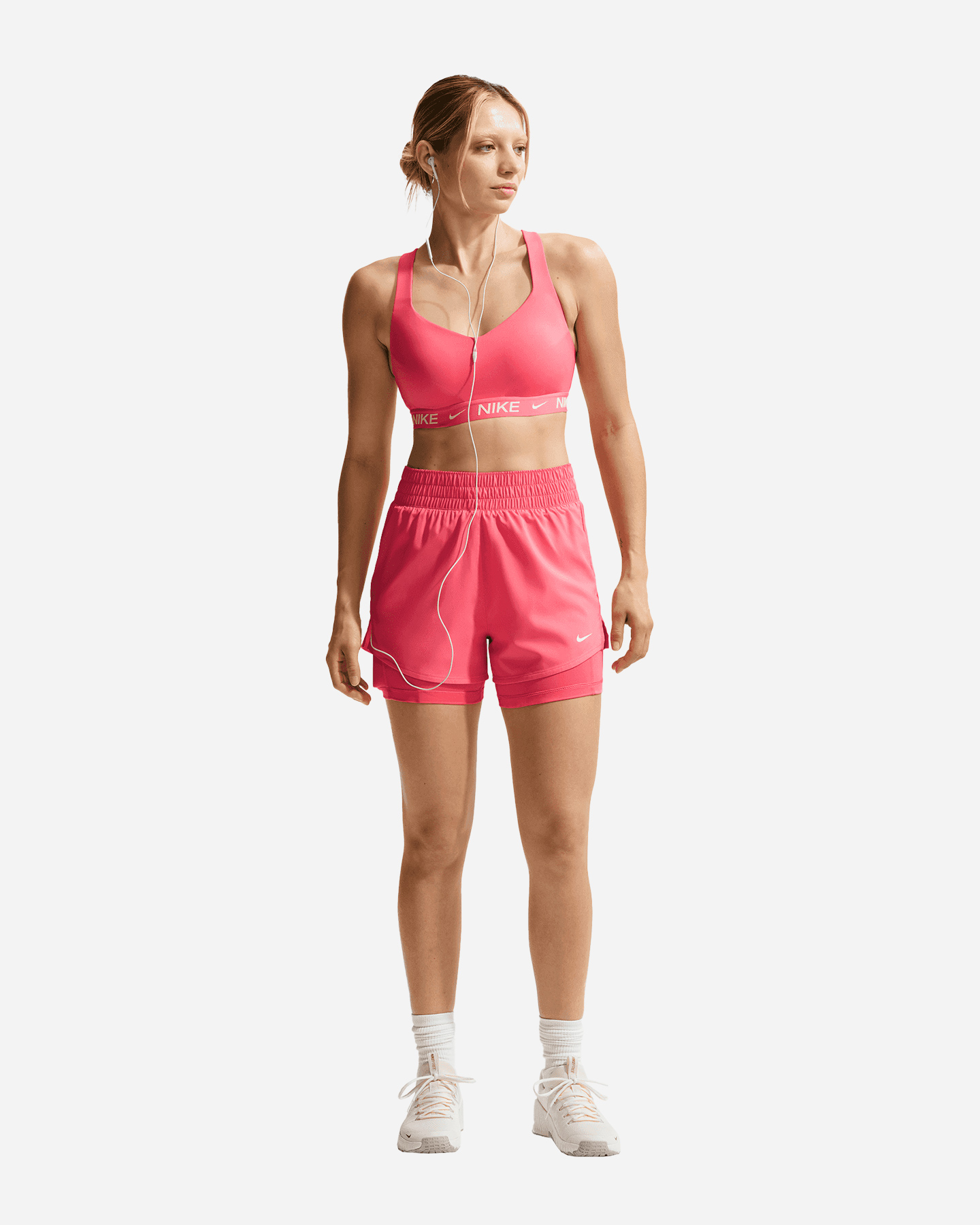 Short training NIKE ONE 2IN1 3IN W - Fucsia - 1 | Cisalfa Sport