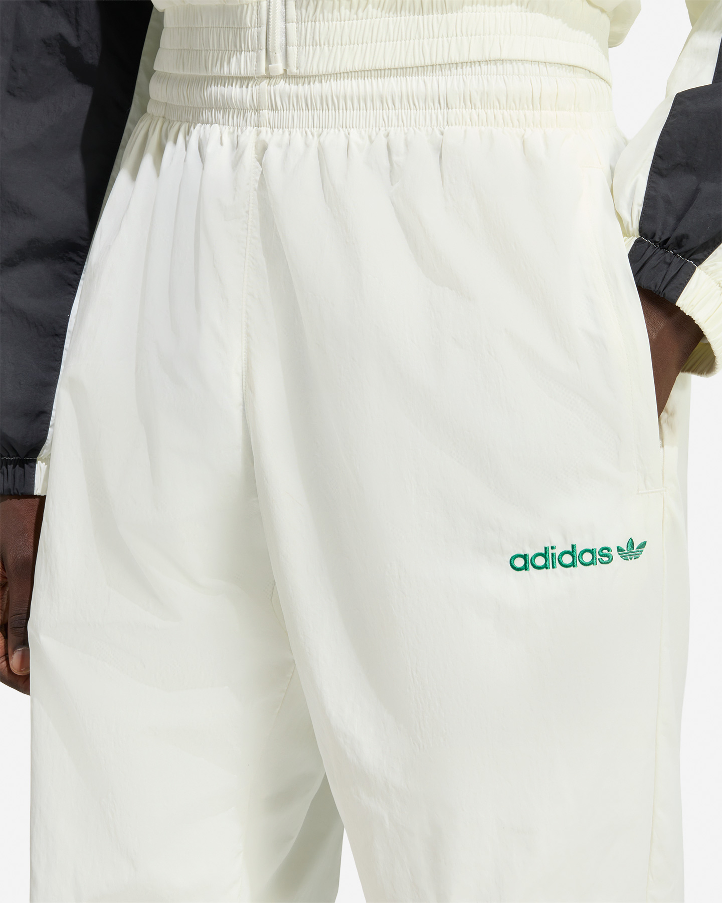 Pantalone ADIDAS ORIGINALS SANTIAGO M - Bianco - 4 | Cisalfa Sport