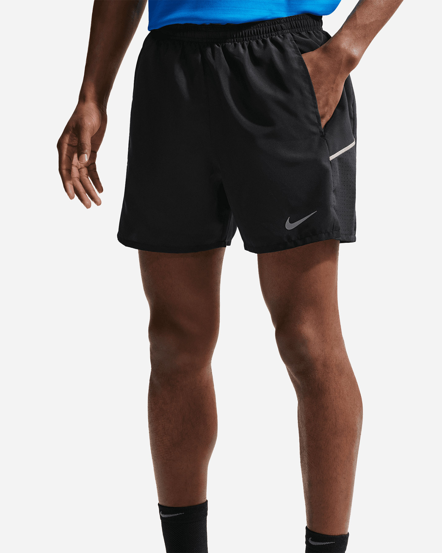 Short running NIKE MILER 5 M - Nero - 3 | Cisalfa Sport