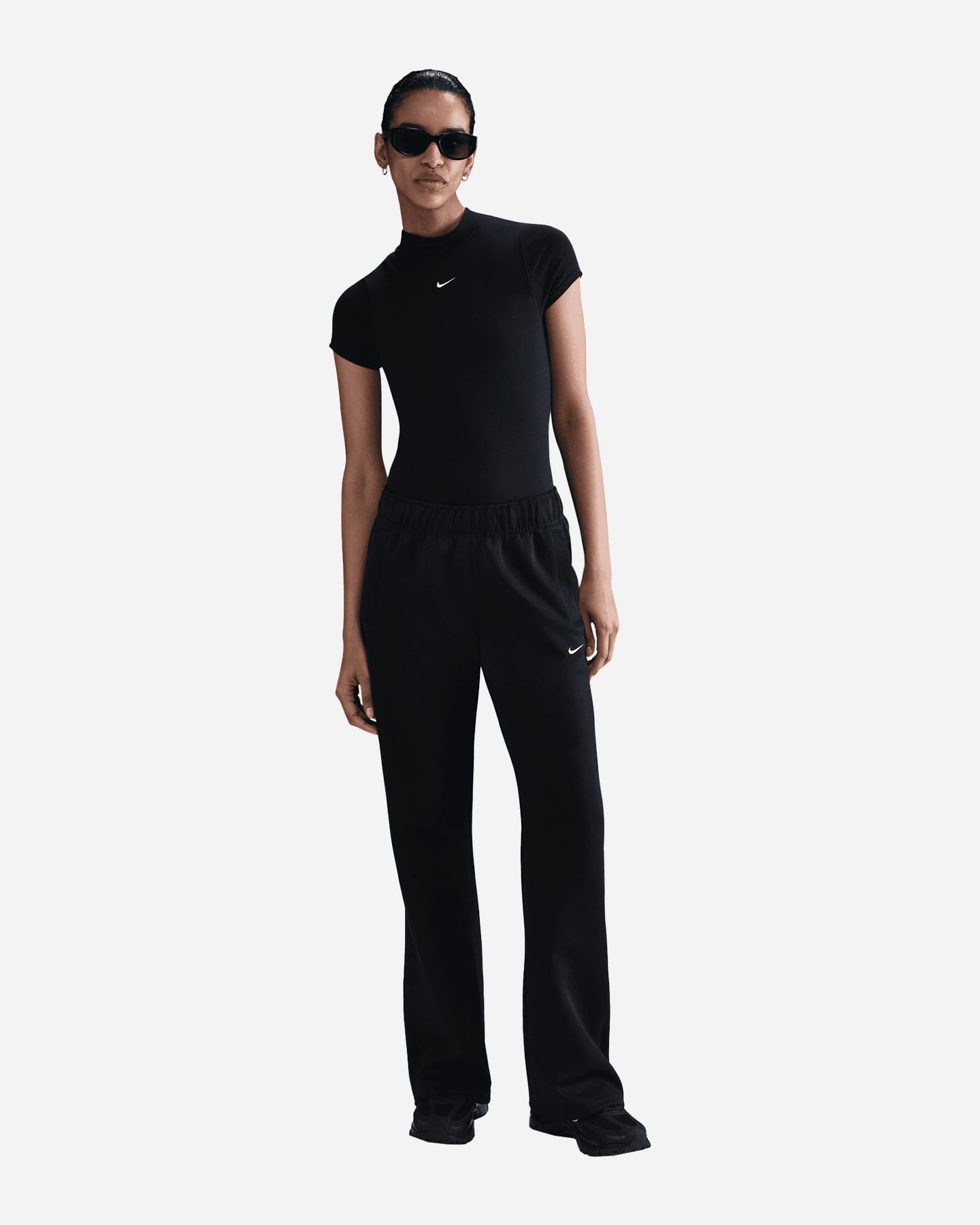 Pantalone NIKE TRIACETATO FLARE W - Nero - 1 | Cisalfa Sport
