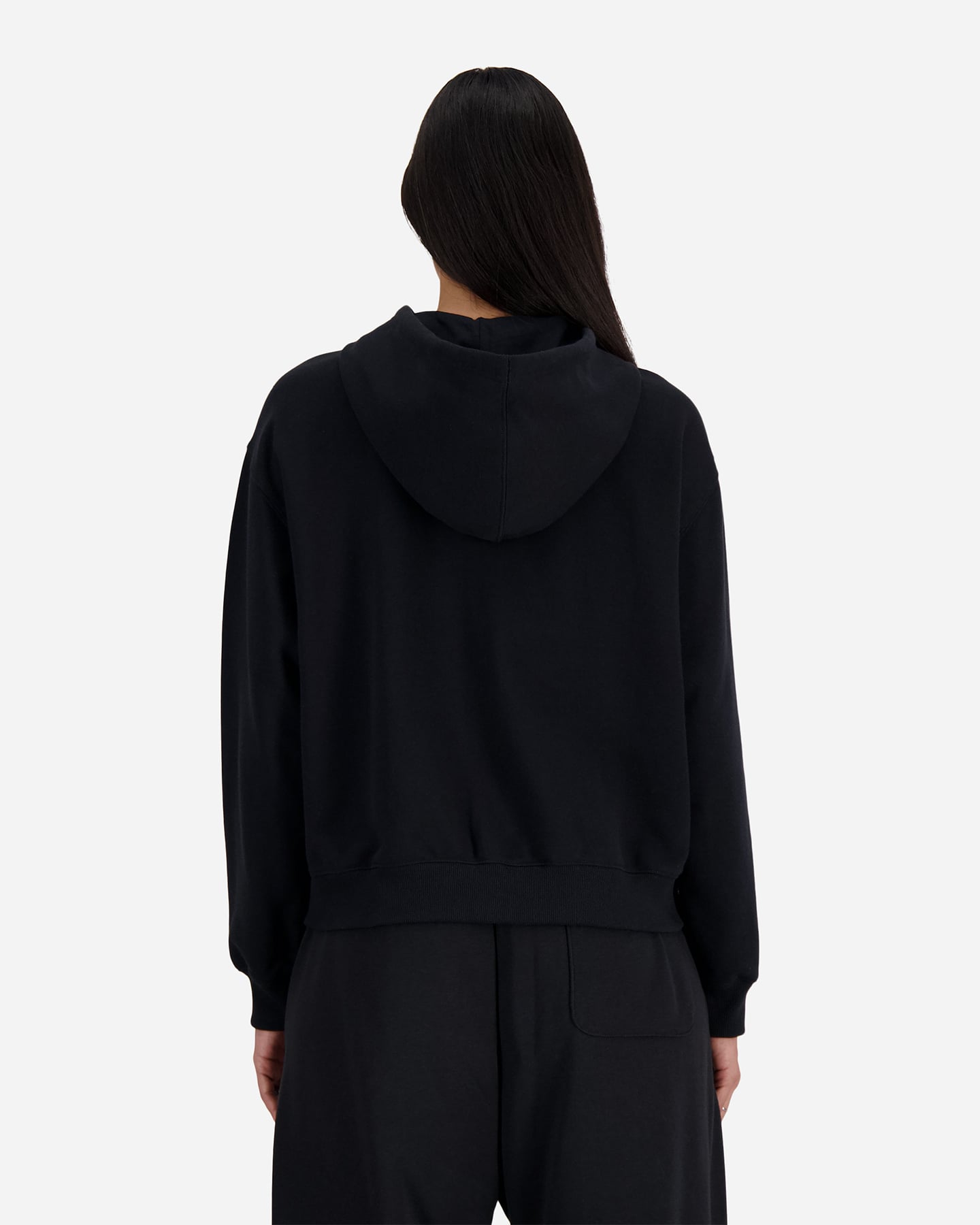 Felpa NEW BALANCE ESSENTIALS SMALL LOGO W - Nero - 2 | Cisalfa Sport