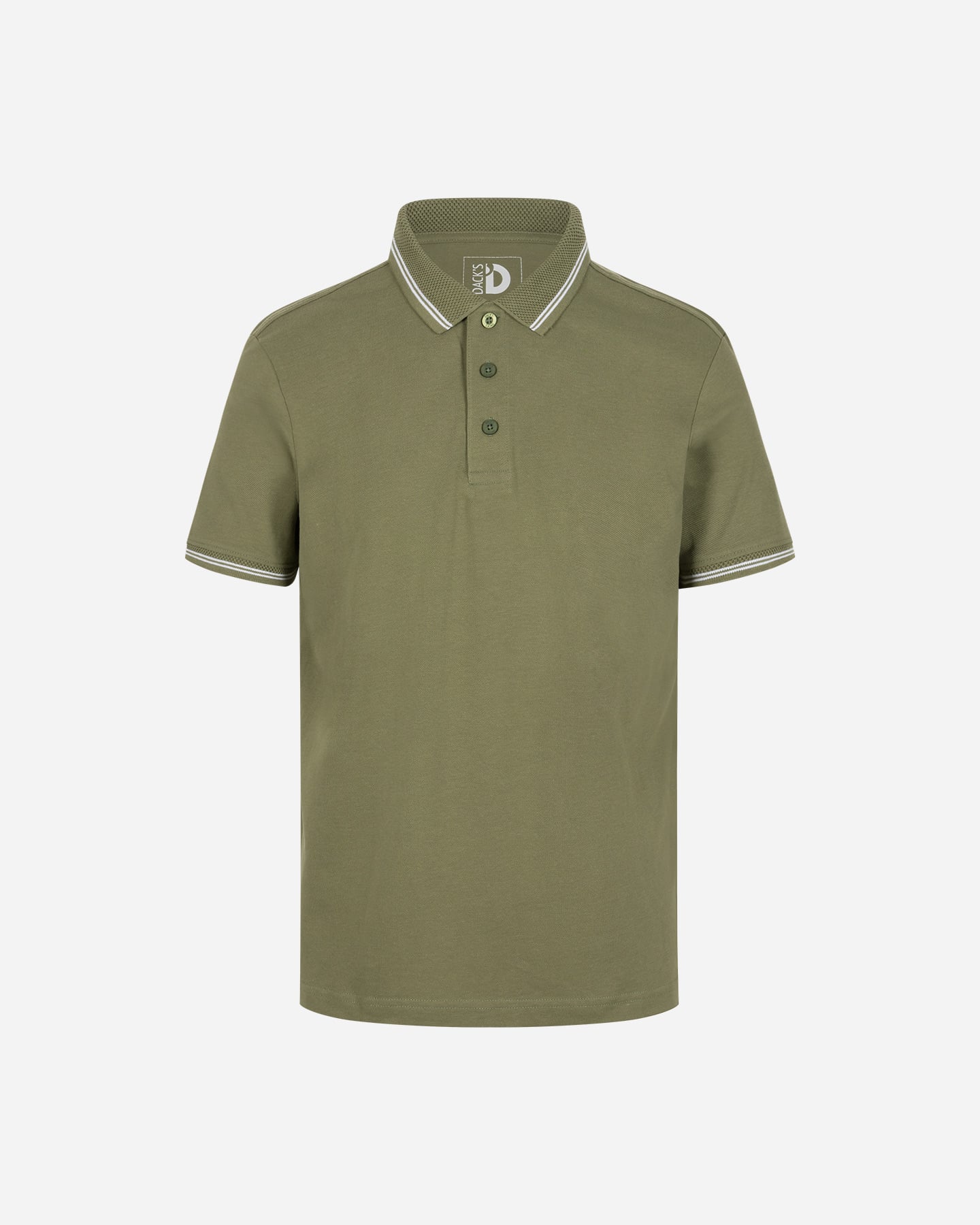 Polo DACK'S ESSENTIAL M - Verde - 5 | Cisalfa Sport
