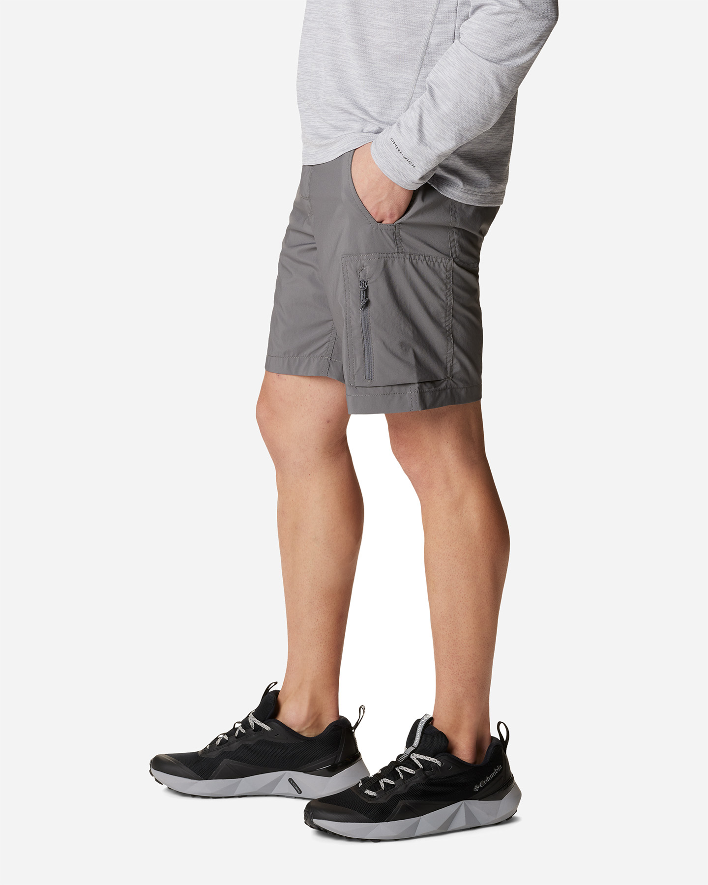 Pantaloncini COLUMBIA SILVER RIDGE M - Grigio - 1 | Cisalfa Sport
