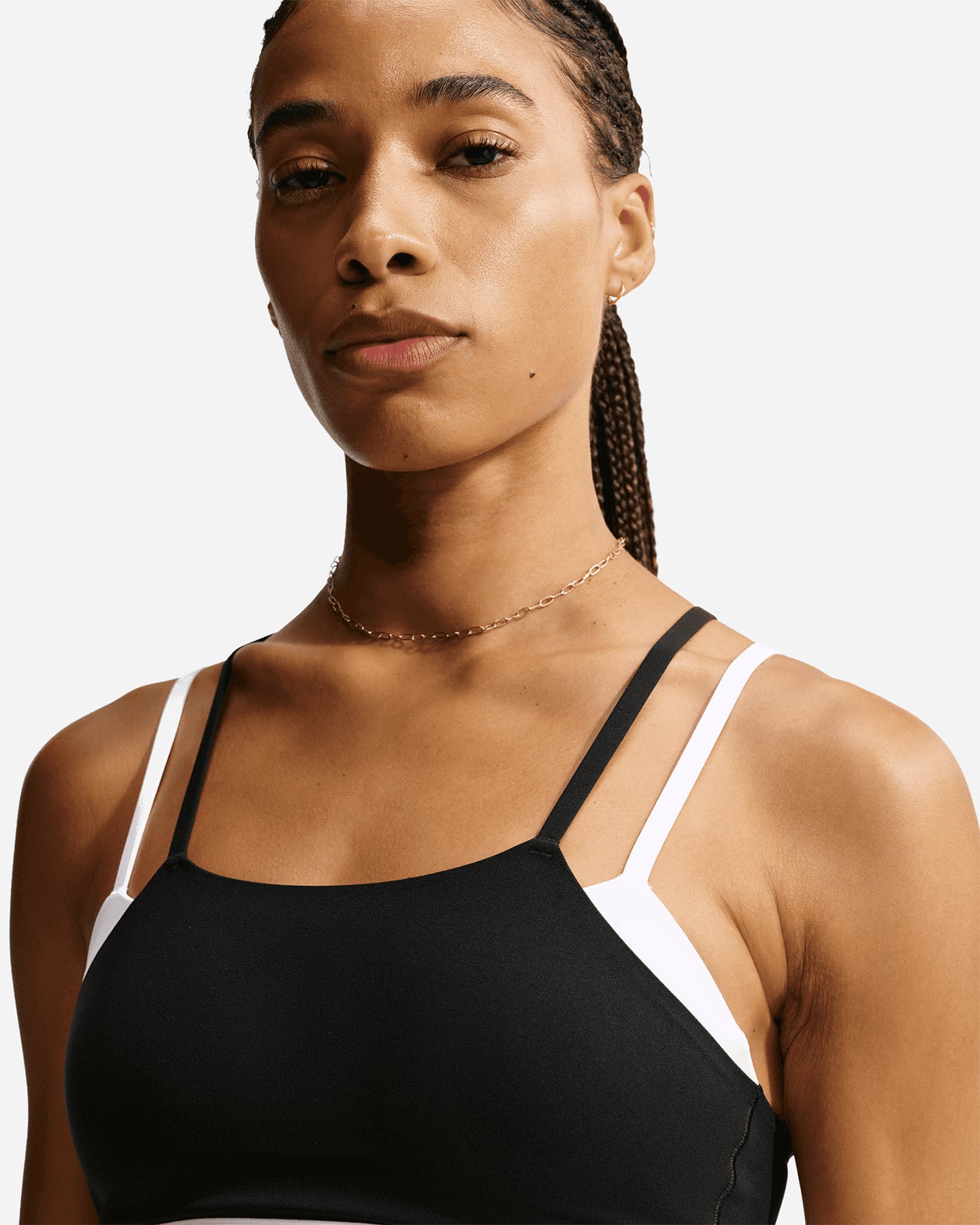 Bra training NIKE ZENVY LS W - Nero - 3 | Cisalfa Sport