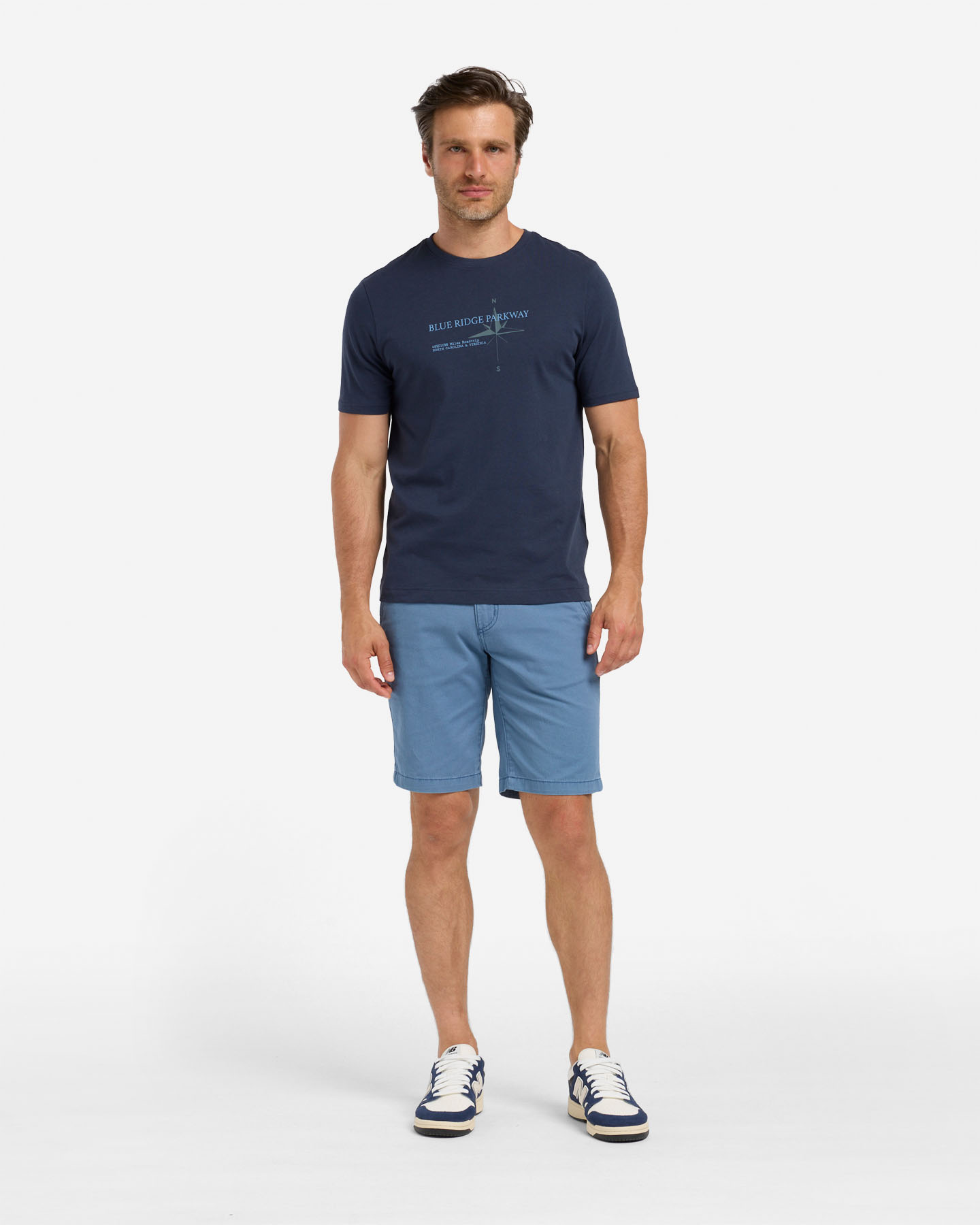 T-shirt DACK'S ESSENTIAL M - Blu - 4 | Cisalfa Sport