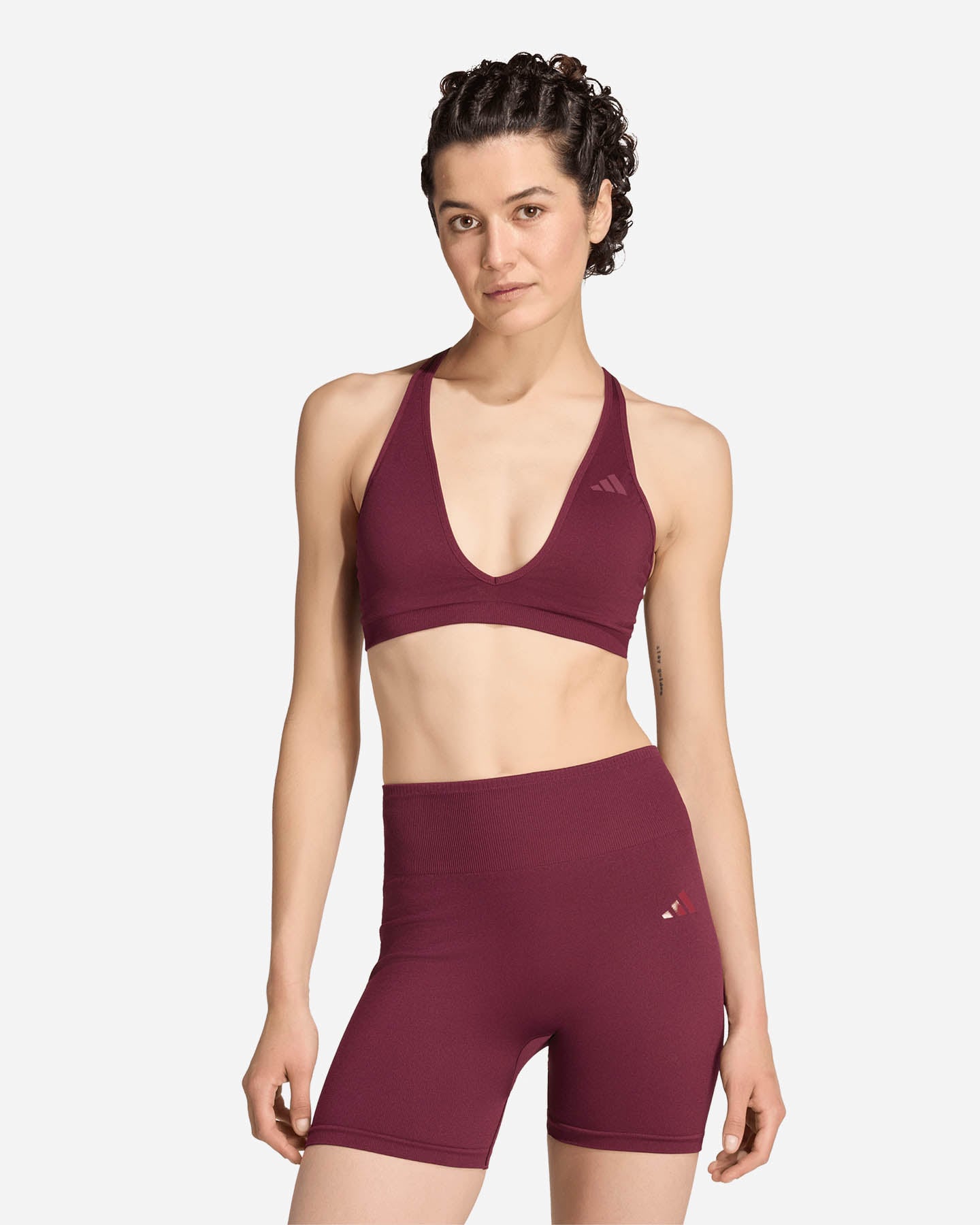 Bra training ADIDAS WORKOUT ESSENTIALS W - Marrone - 2 | Cisalfa Sport