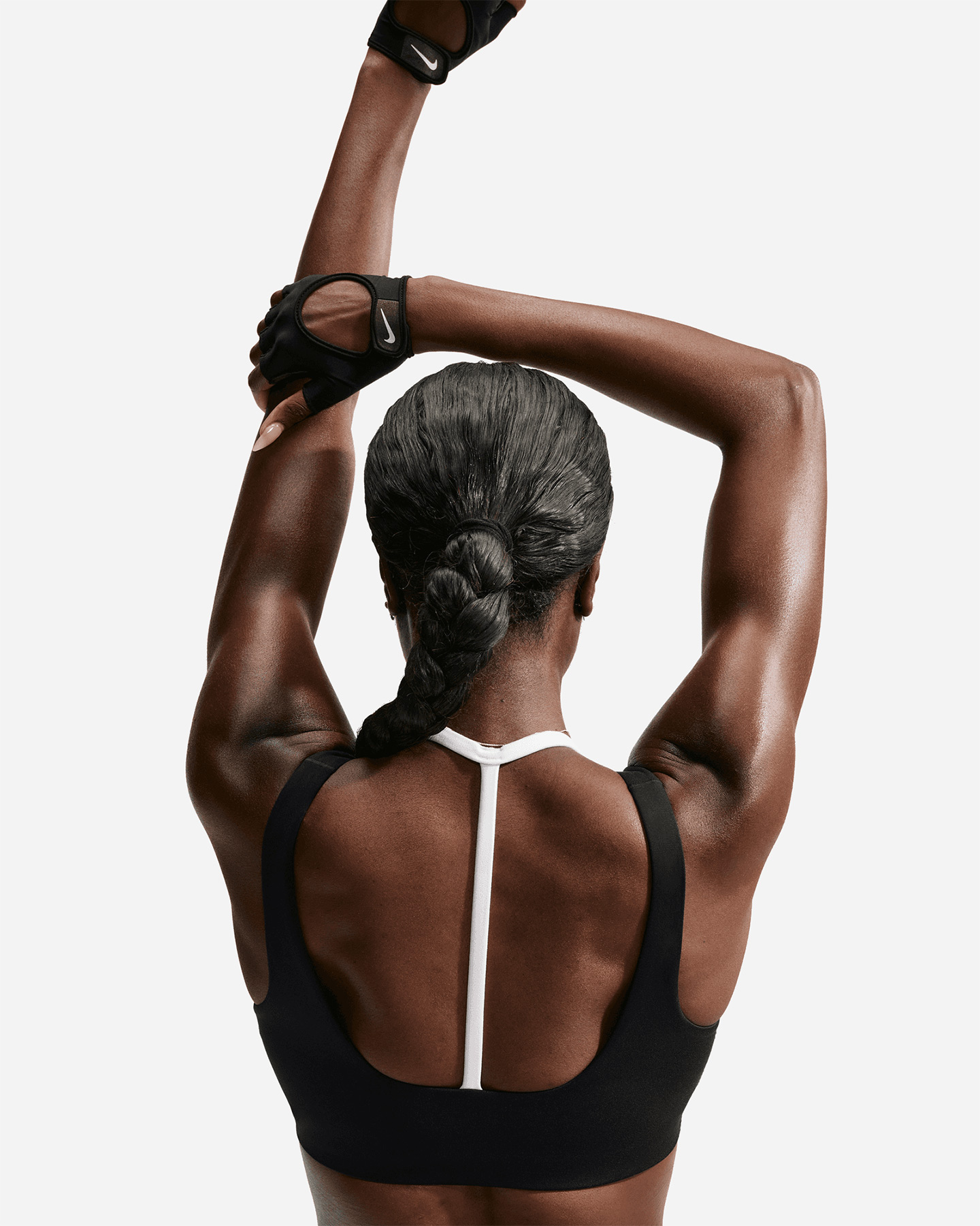 Bra training NIKE ONE SPEED STRAPPY LS W - Nero - 5 | Cisalfa Sport