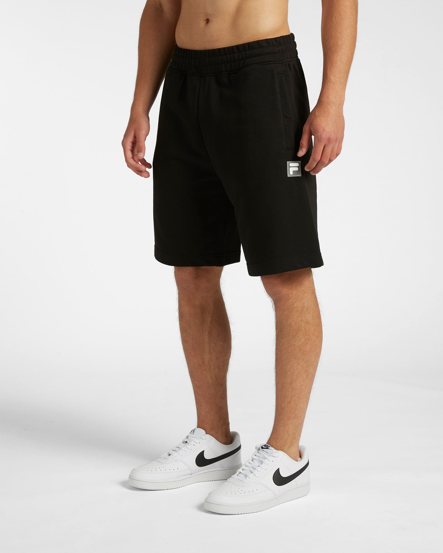 Bermuda FILA TRANSPARENT RUBBER F-BOX PATCH M - Nero - 2 | Cisalfa Sport