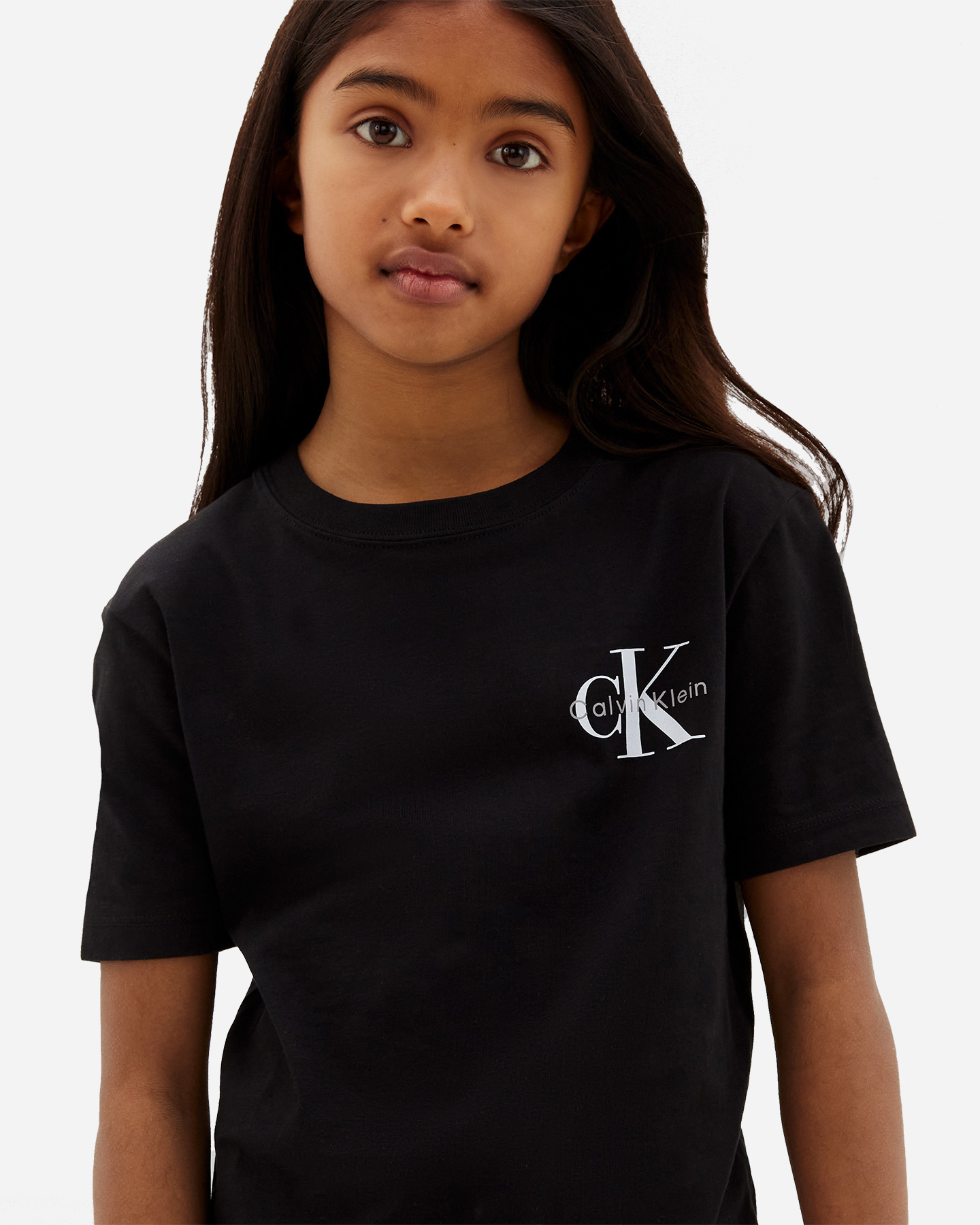 T-shirt CALVIN KLEIN JEANS LOGO JR - Nero - 4 | Cisalfa Sport
