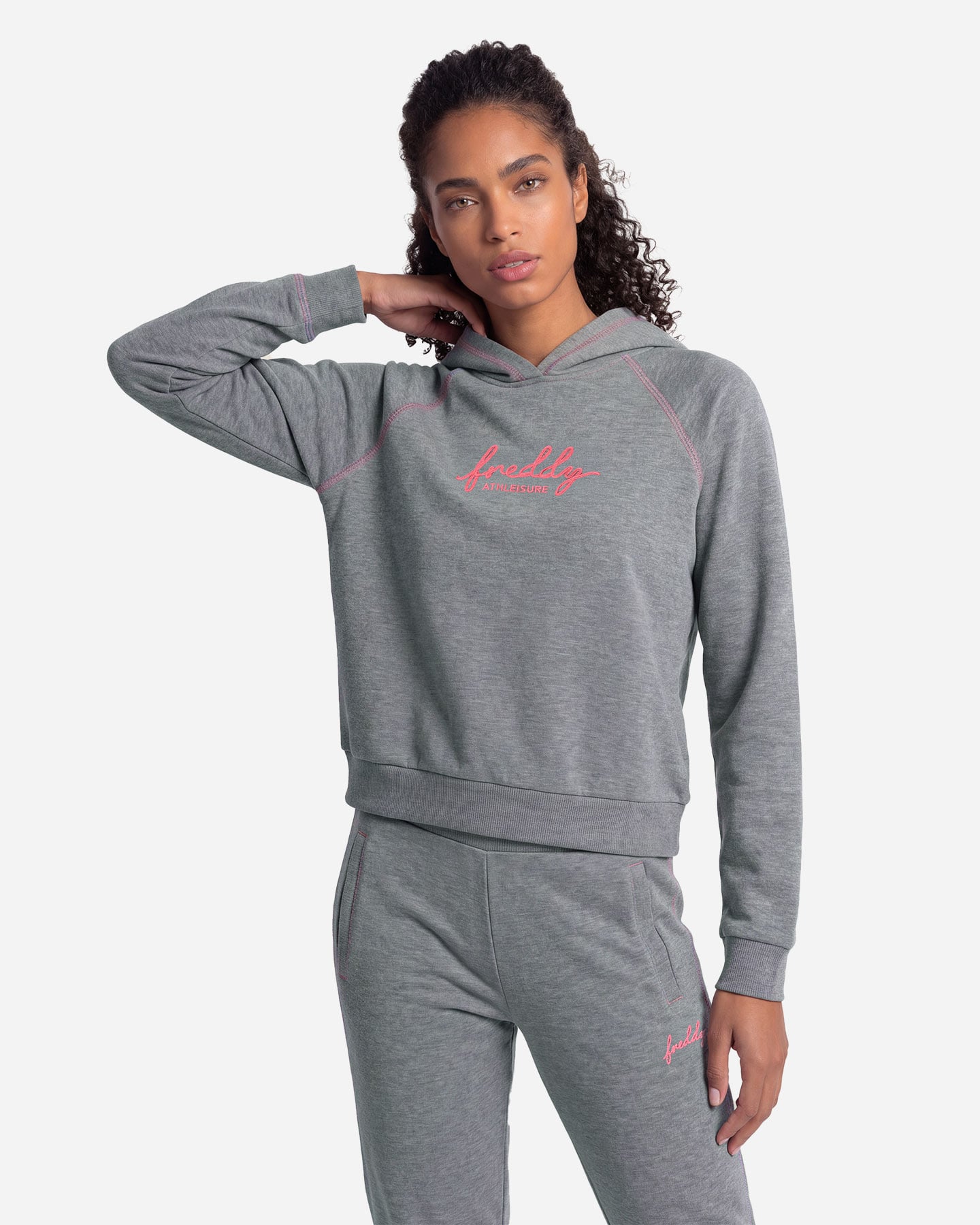 Felpa FREDDY ATHLEIS W - Grigio - 2 | Cisalfa Sport