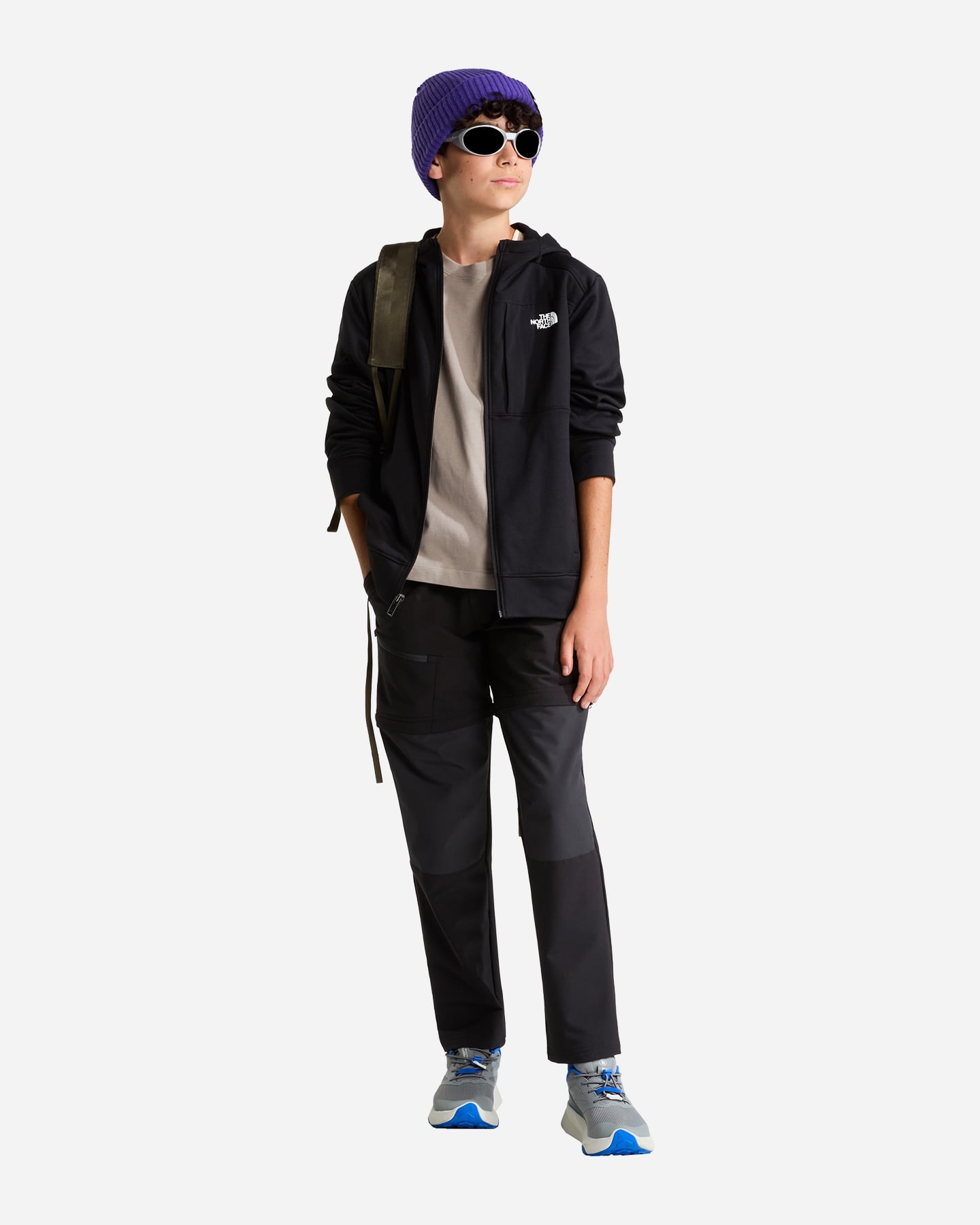 Felpa THE NORTH FACE PERFORMANCE JR - Nero - 5 | Cisalfa Sport