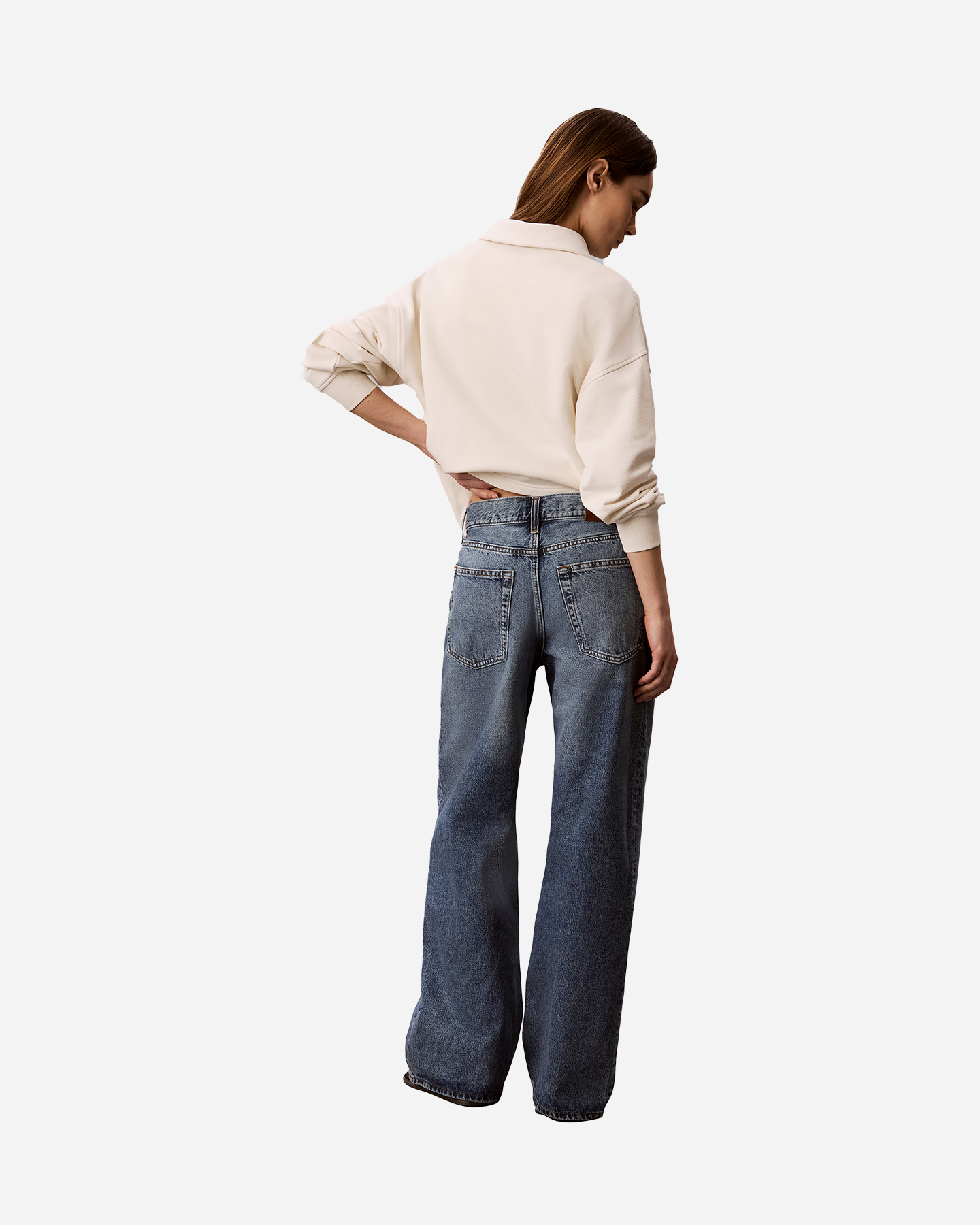 Jeans CALVIN KLEIN JEANS BASIC W - Denim - 3 | Cisalfa Sport