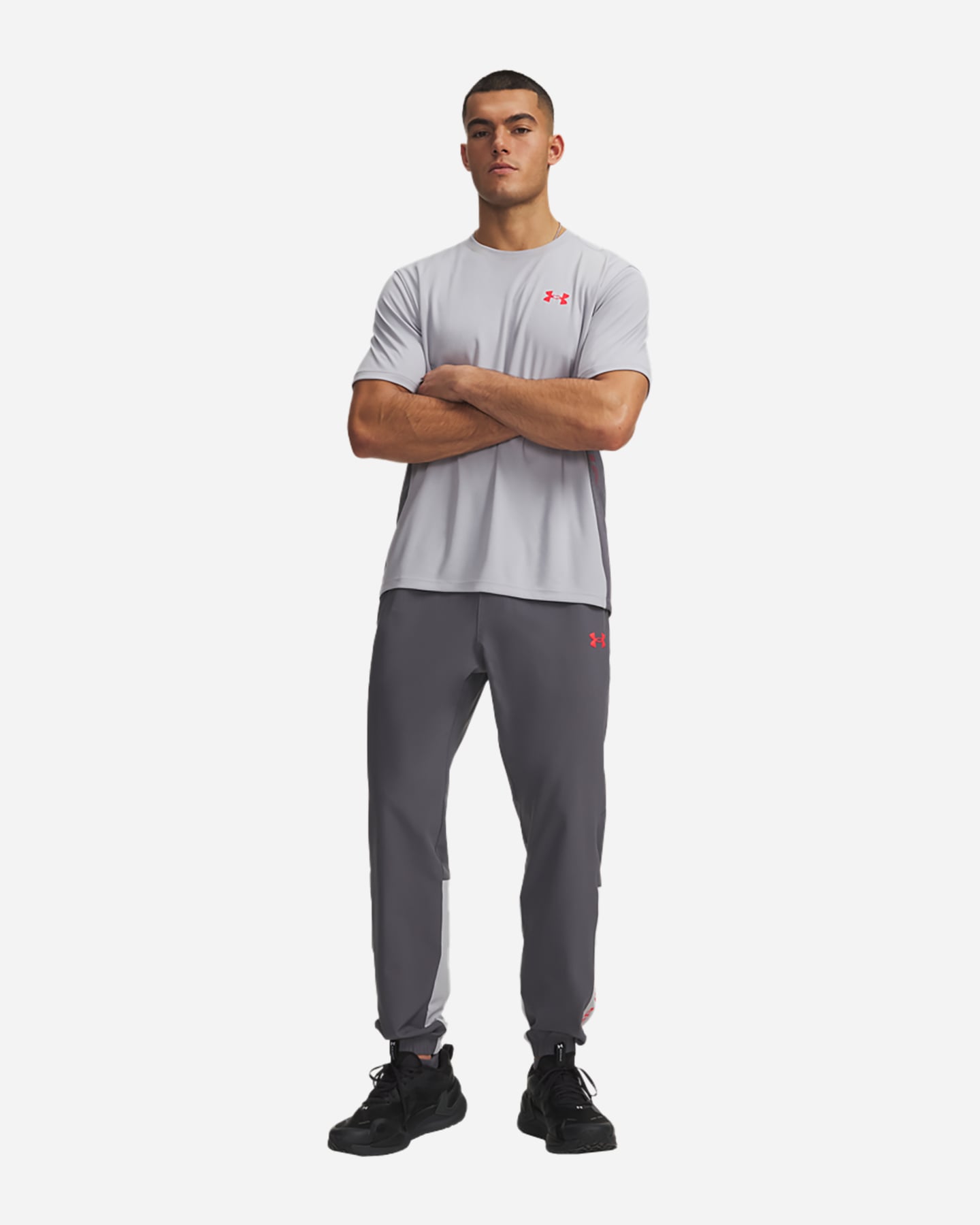 Pantalone training UNDER ARMOUR TECH UTILITY M - Grigio - 3 | Cisalfa Sport