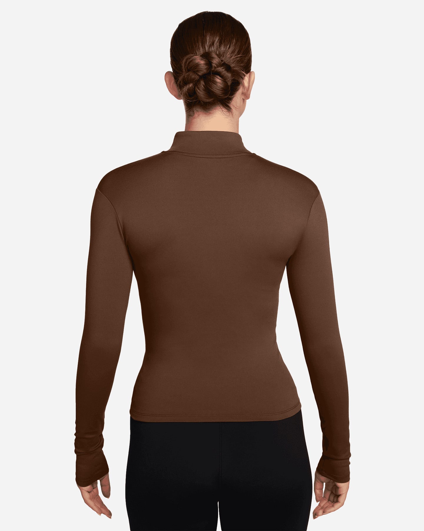 Felpa training NIKE ONE FIT W - Marrone - 1 | Cisalfa Sport