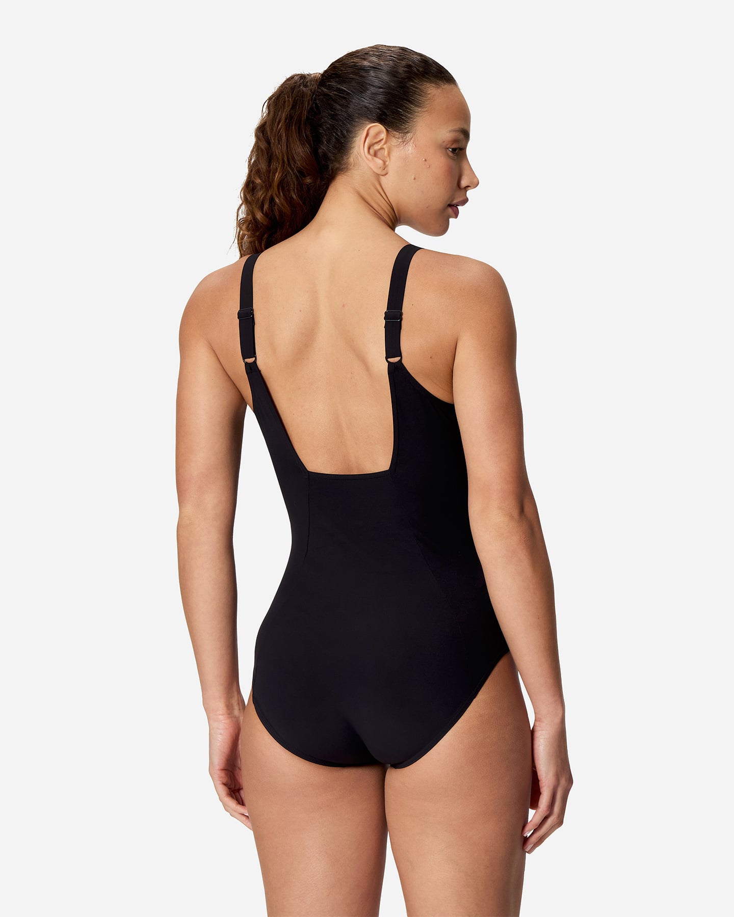 Costume piscina SPEEDO SOLID CONTOUR ECLIPSE W - Nero - 2 | Cisalfa Sport