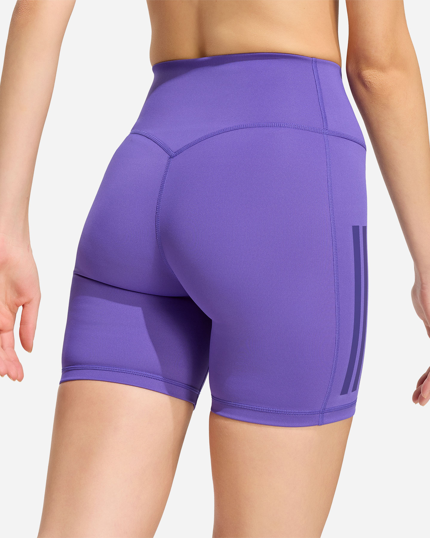 Short training ADIDAS OPTIME 3STRIPES 5IN W - Viola - 5 | Cisalfa Sport