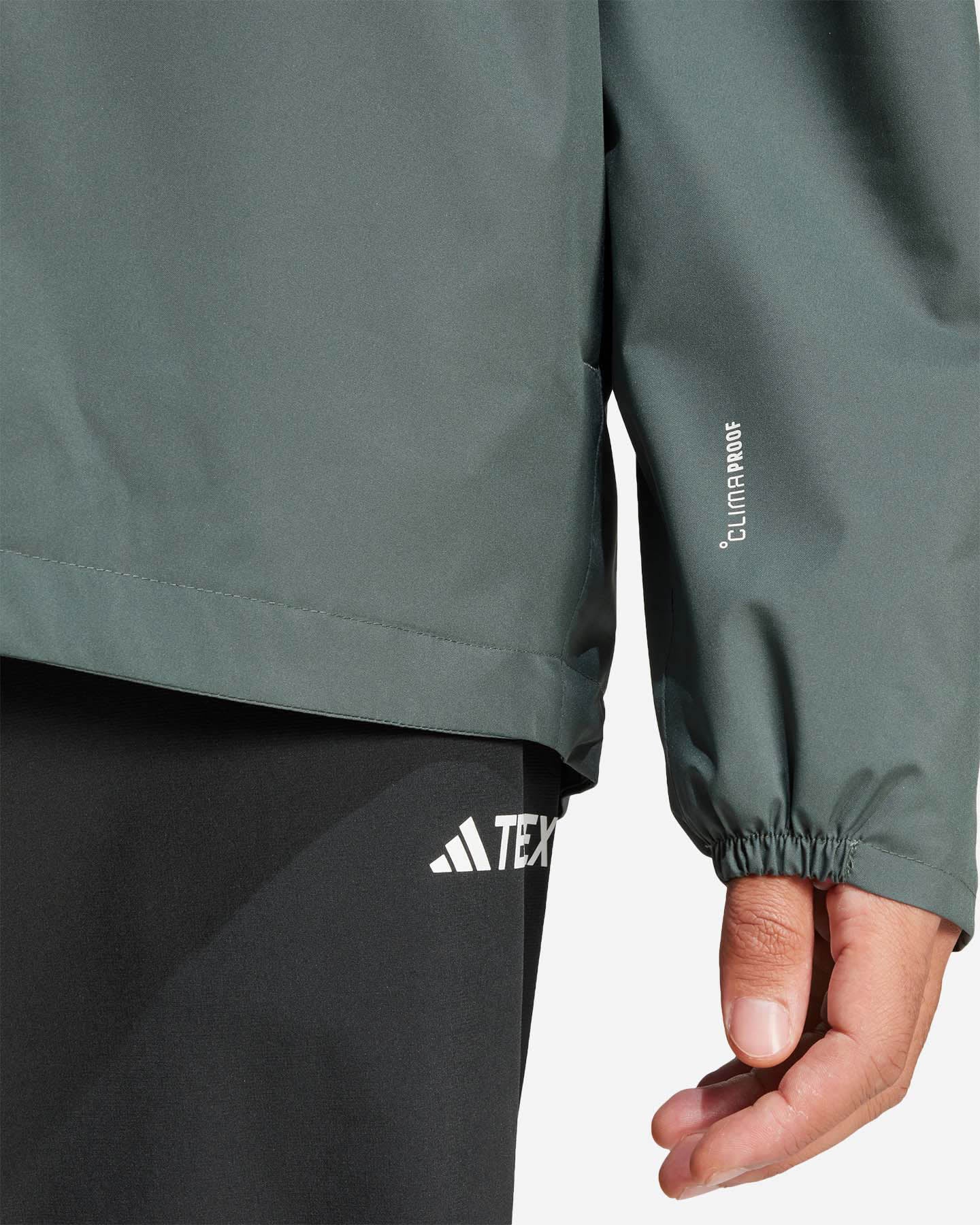 Giacca outdoor ADIDAS ESSENTIAL M - Verde - 5 | Cisalfa Sport