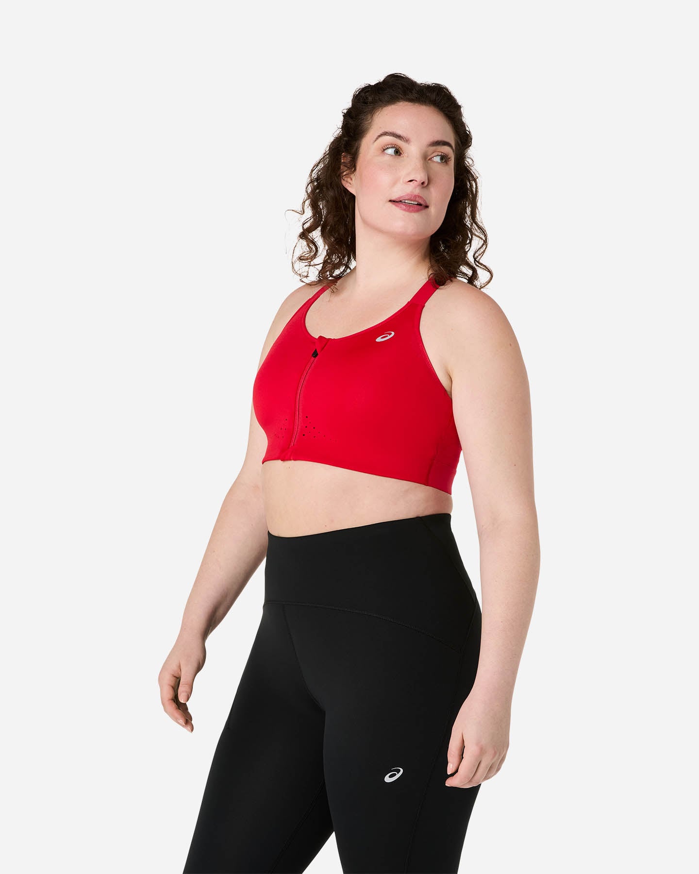 Reggiseno ASICS ROAD COMBINATION W - Rosso - 2 | Cisalfa Sport