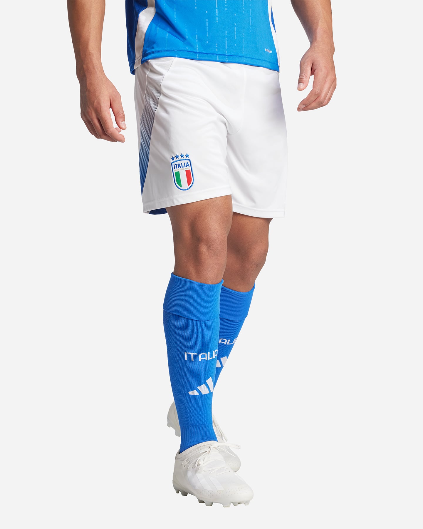 Pantaloncini calcio ufficiali ADIDAS ITALIA FIGC HOME M - Bianco - 1 | Cisalfa Sport
