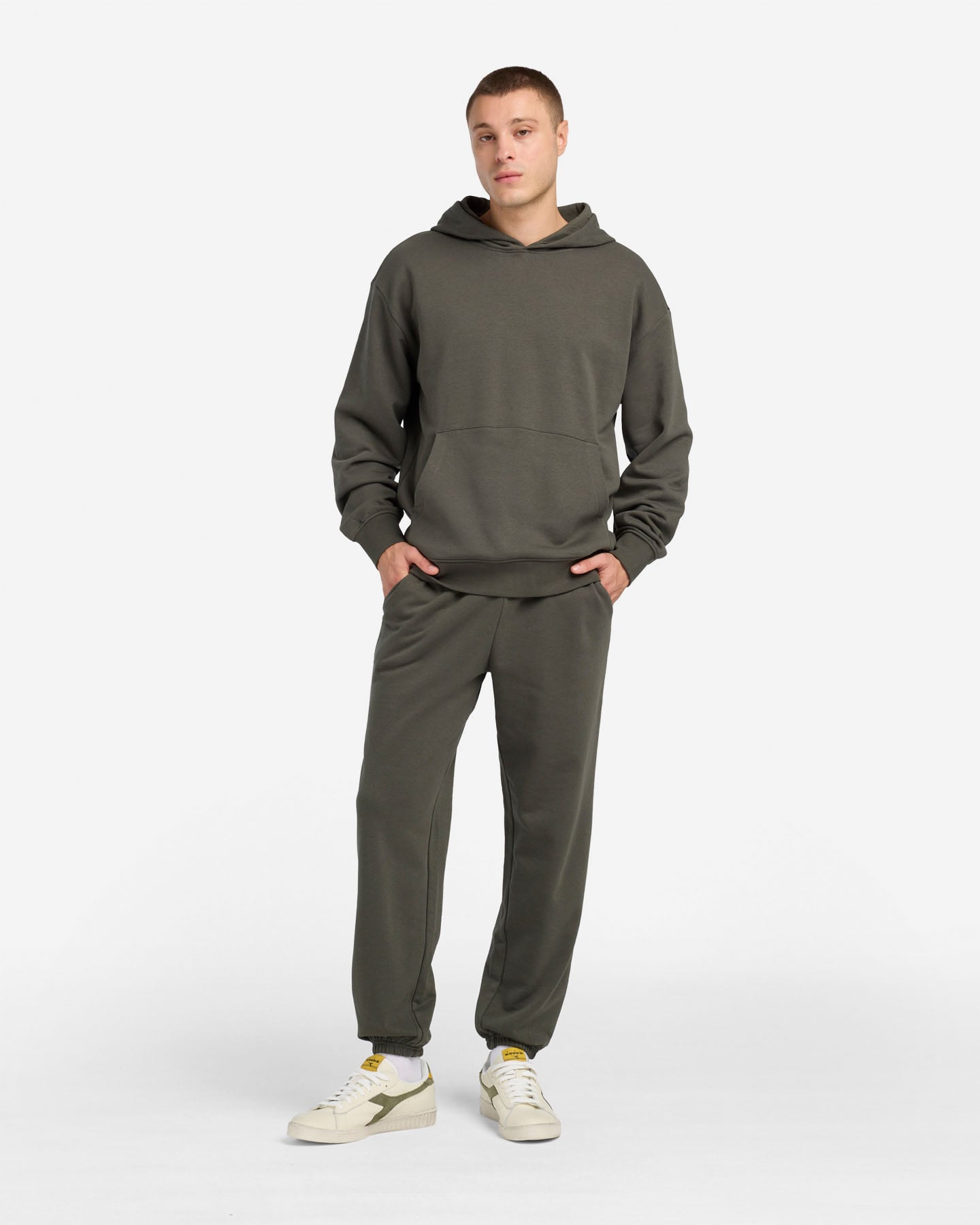 Felpa ABC BASIC ATHLETIC M - Verde - 4 | Cisalfa Sport