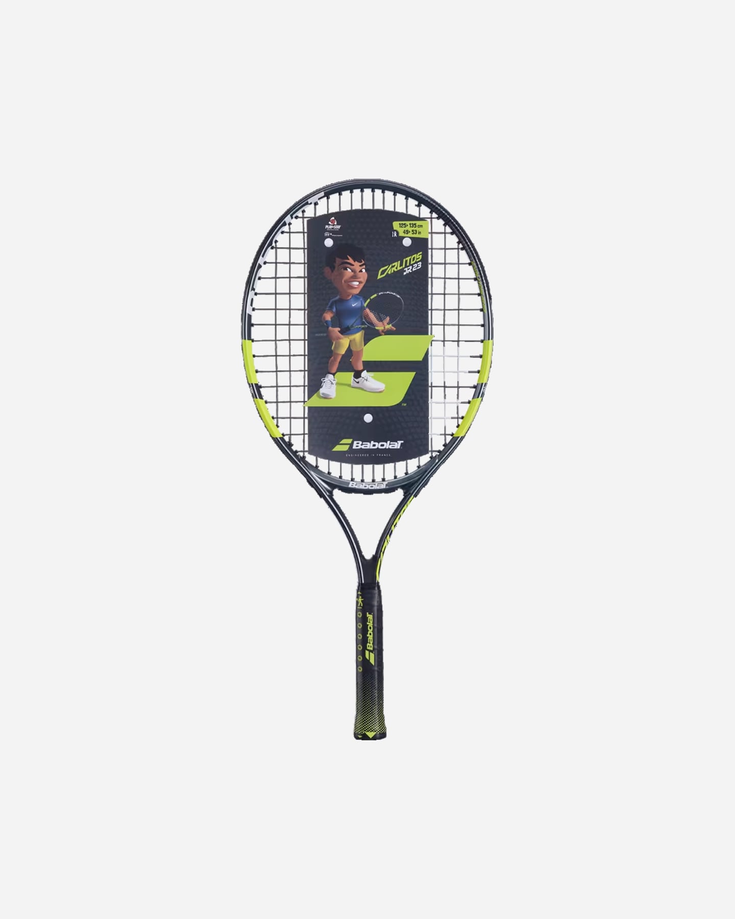 Racchetta tennis BABOLAT CARLITOS 23 JR - Grigio - 1 | Cisalfa Sport