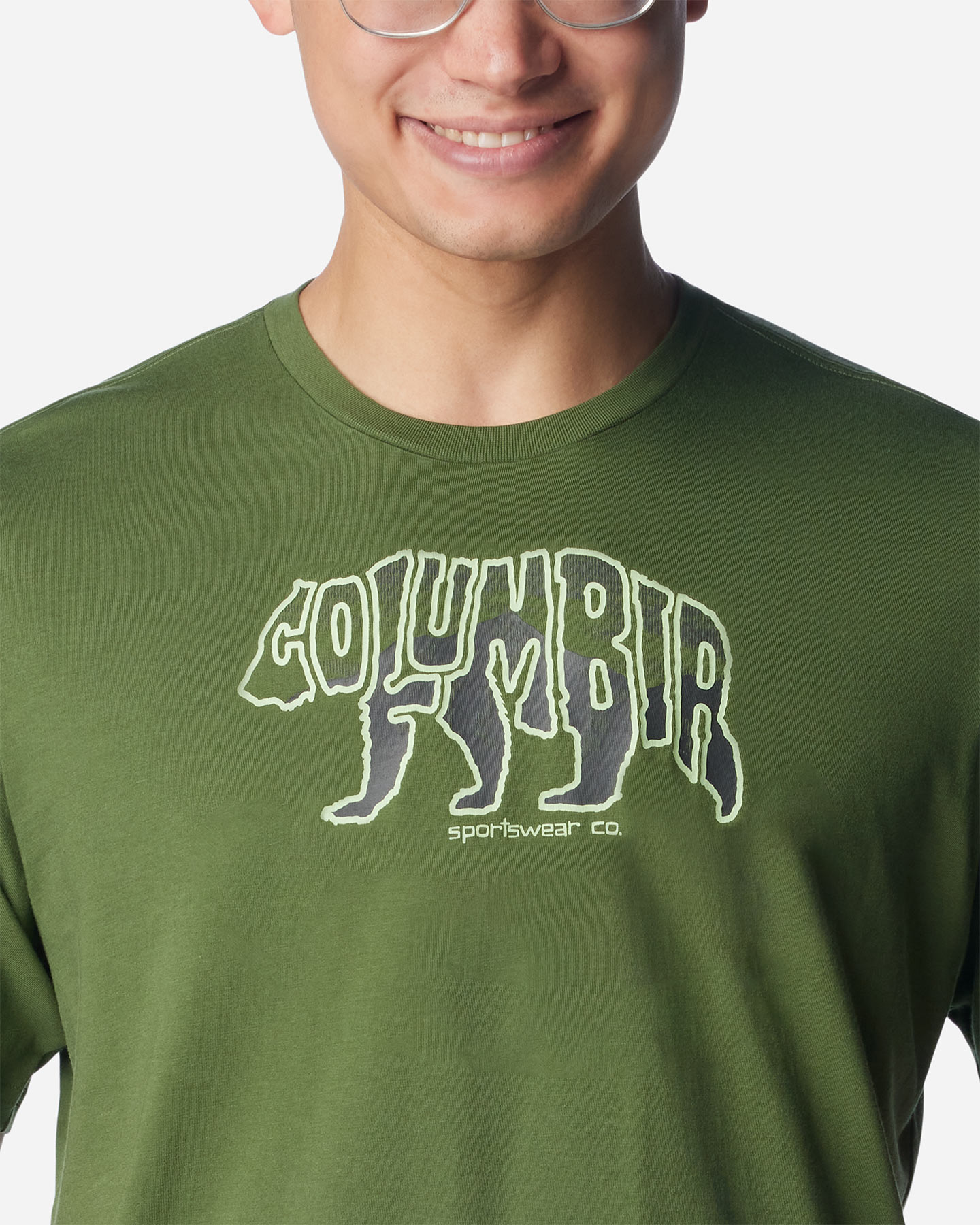 T-shirt COLUMBIA ROCKAWAY RIVER M - Verde - 4 | Cisalfa Sport