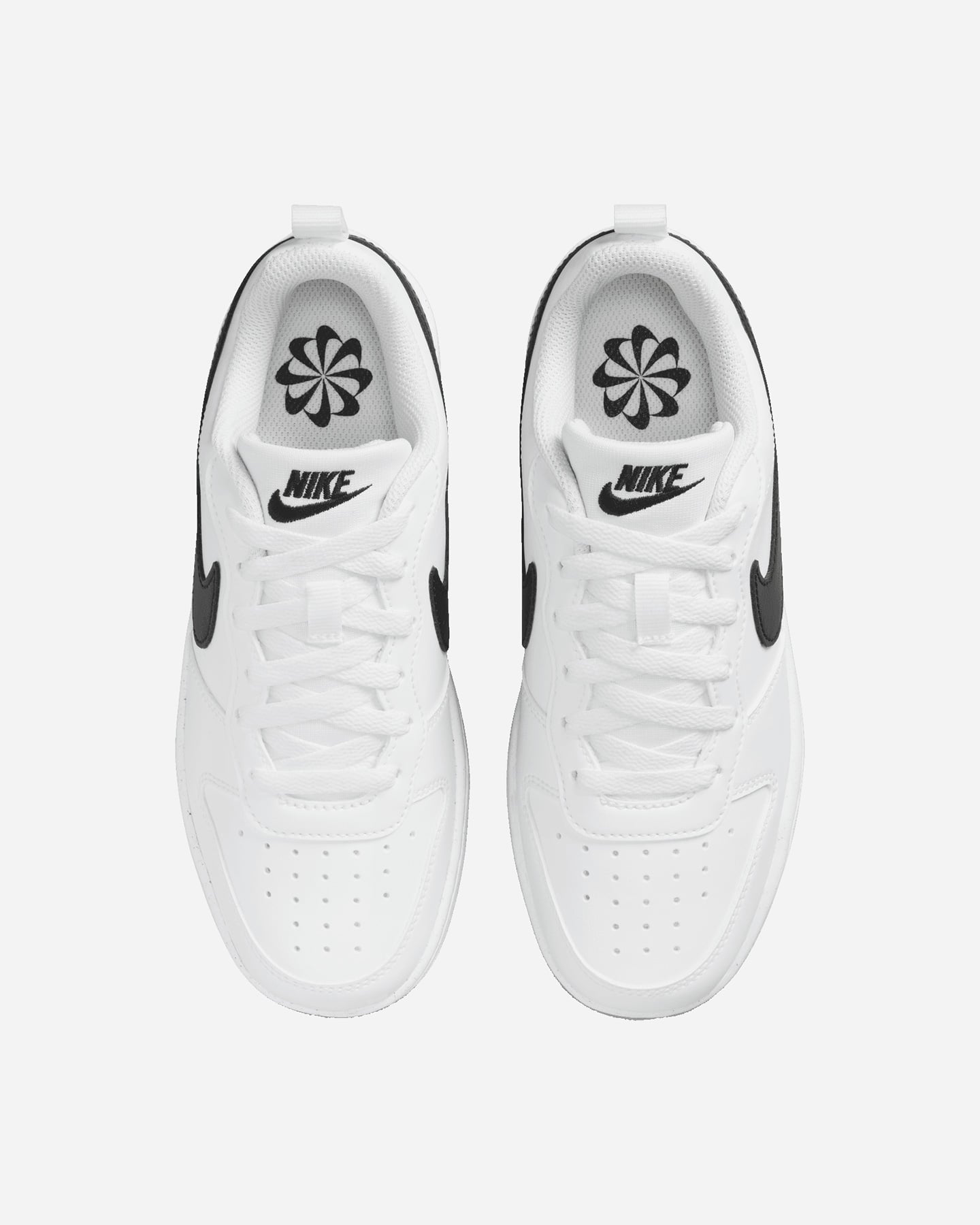 Scarpe sneakers NIKE COURT BOROUGH LOW RECRAFT GS JR - Bianco - 3 | Cisalfa Sport