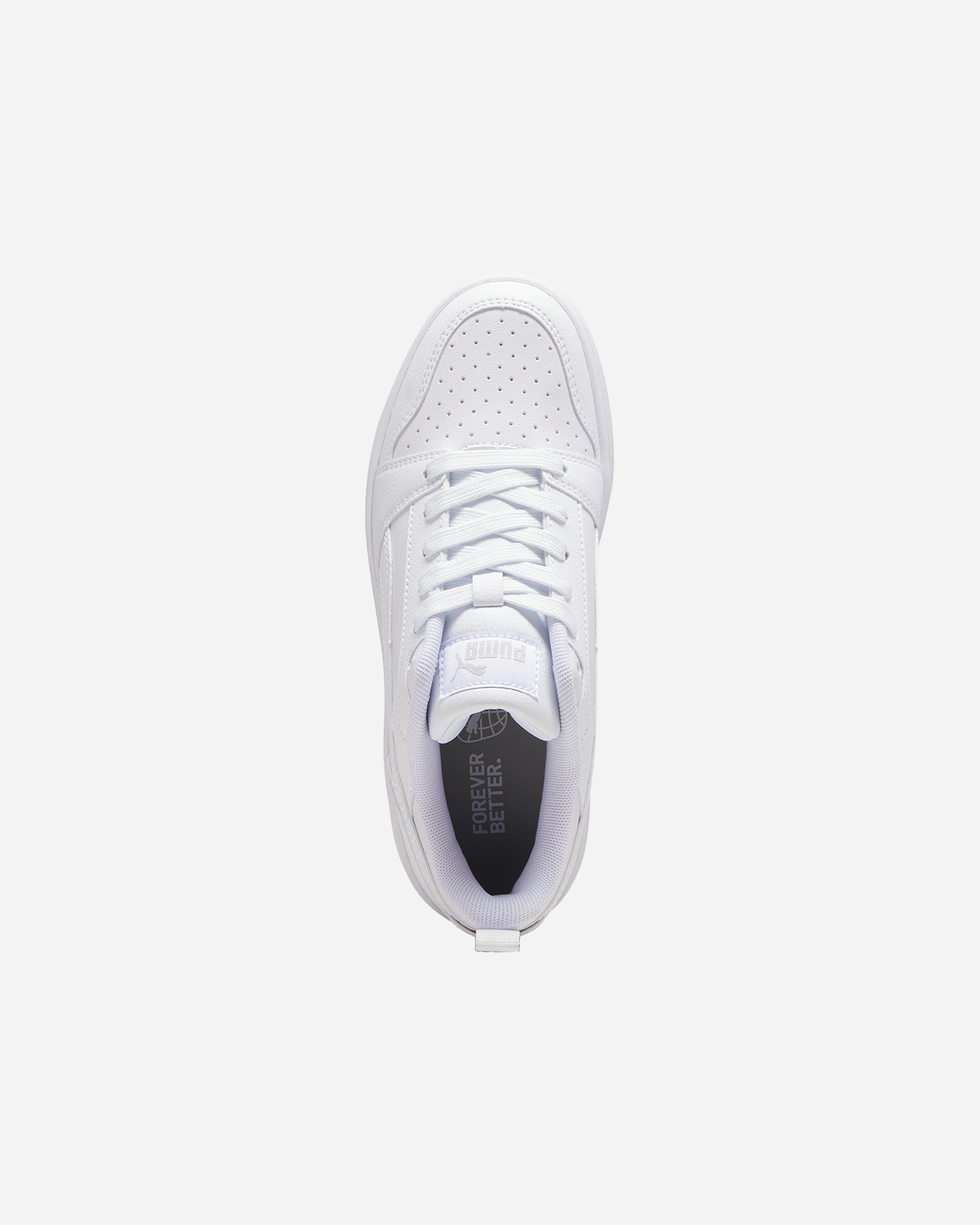 Scarpe sneakers PUMA REBOUND V6 LOW GS JR - Bianco - 3 | Cisalfa Sport
