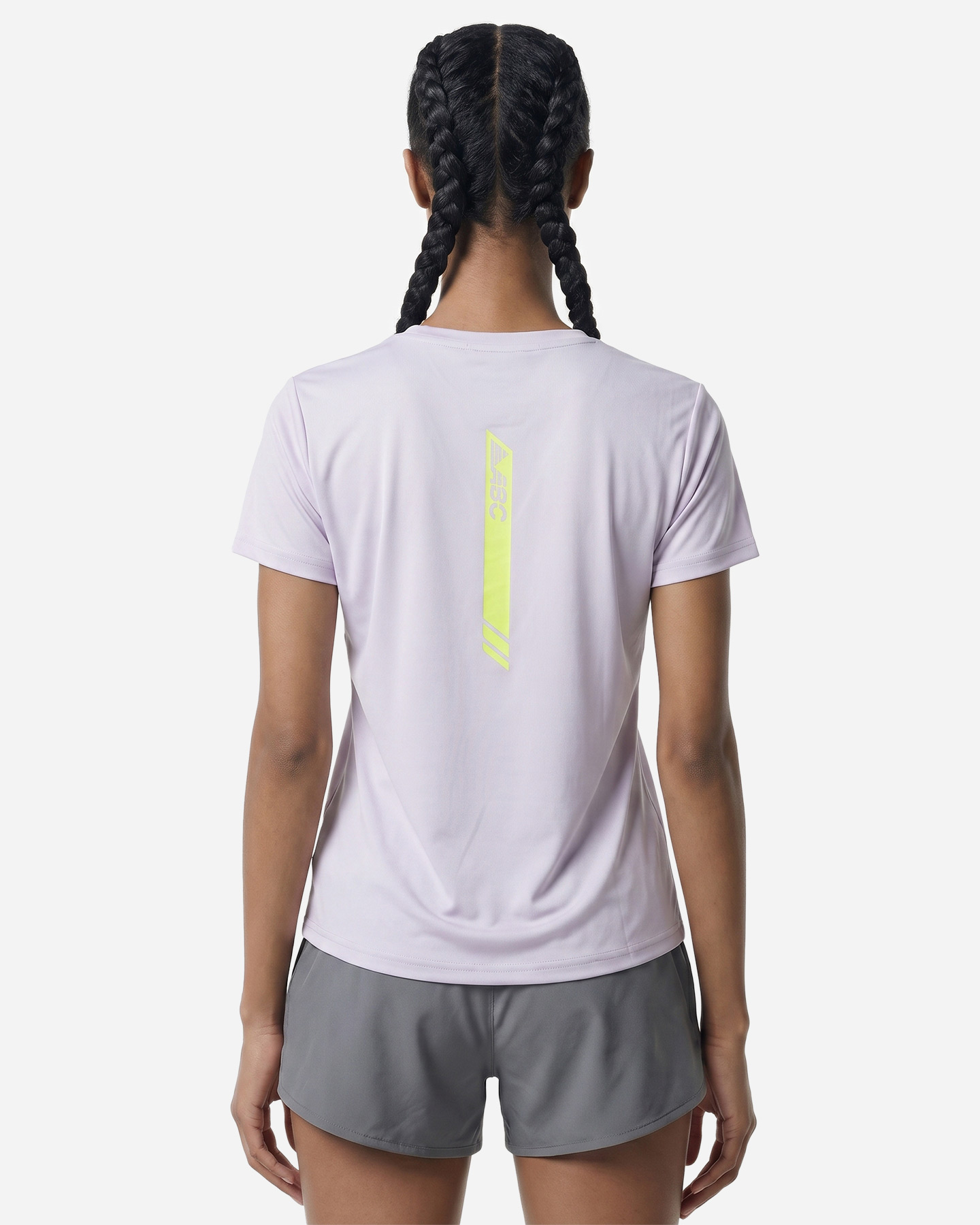 T-shirt running ABC TECH W - Viola - 3 | Cisalfa Sport