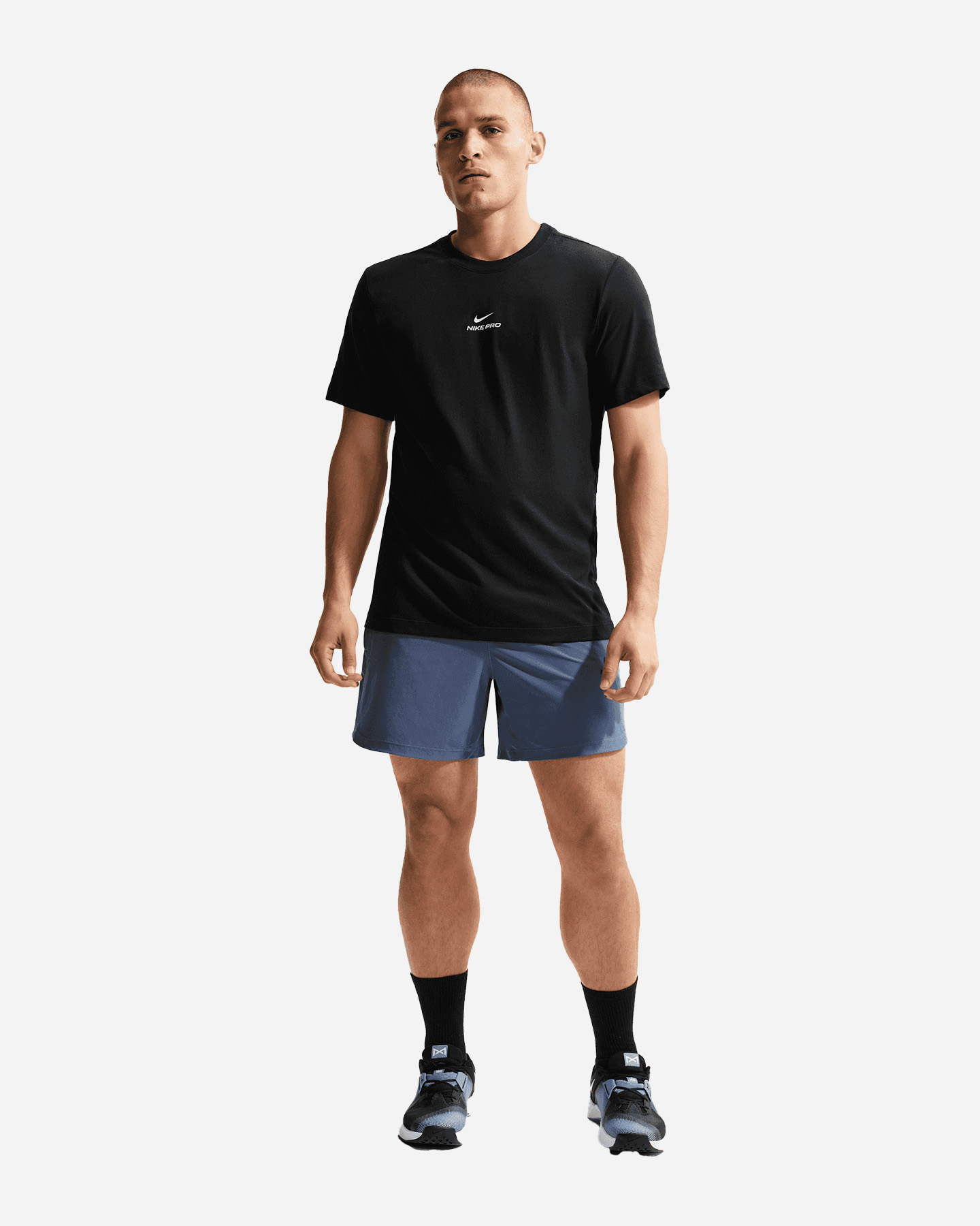 T-shirt training NIKE DRI FIT PRO M - Nero - 1 | Cisalfa Sport