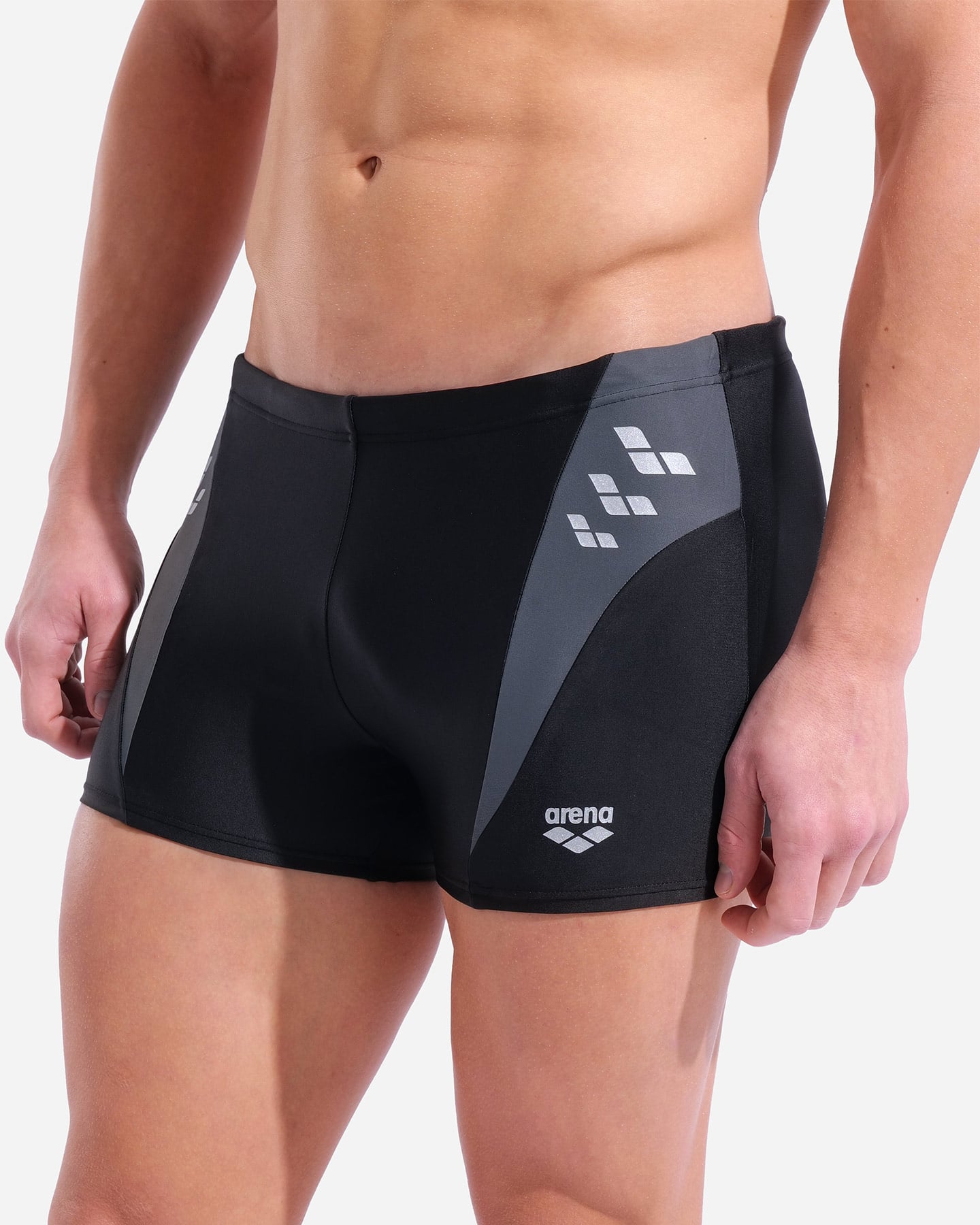 Short piscina ARENA STEPLOGO M - Nero - 3 | Cisalfa Sport