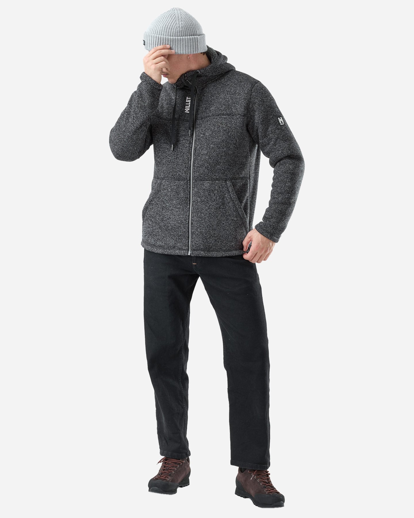 Pile MILLET CHAMONIX KNITWARM M - Grigio - 3 | Cisalfa Sport