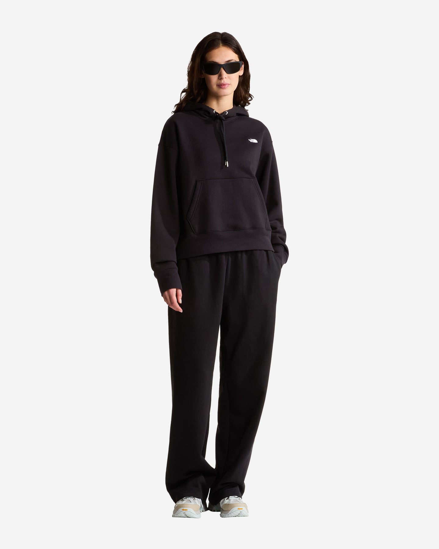 Felpa THE NORTH FACE ESSENTIAL SIMPLE DOME W - Nero - 4 | Cisalfa Sport