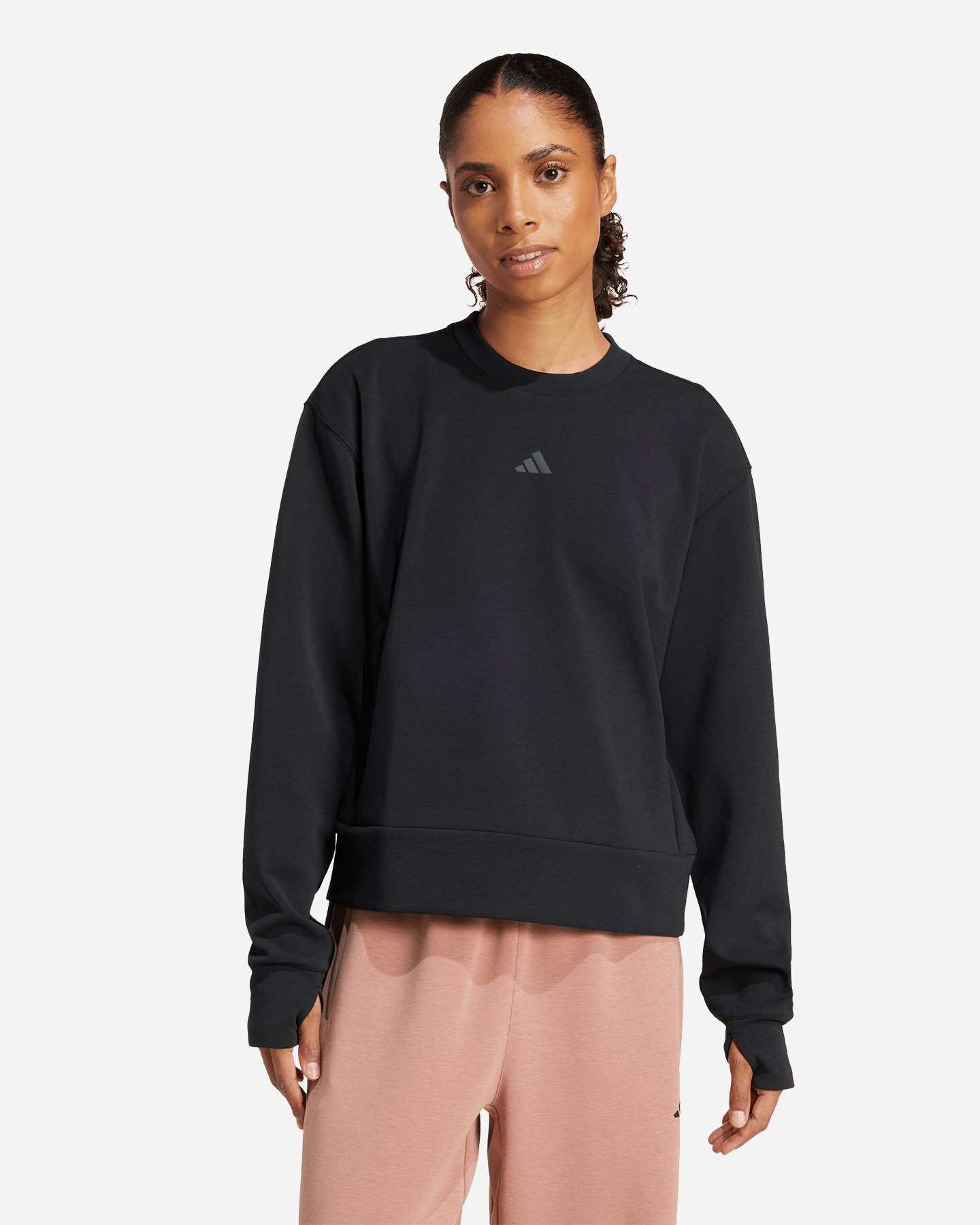 Felpa training ADIDAS D4T WORKOUT W - Nero - 1 | Cisalfa Sport