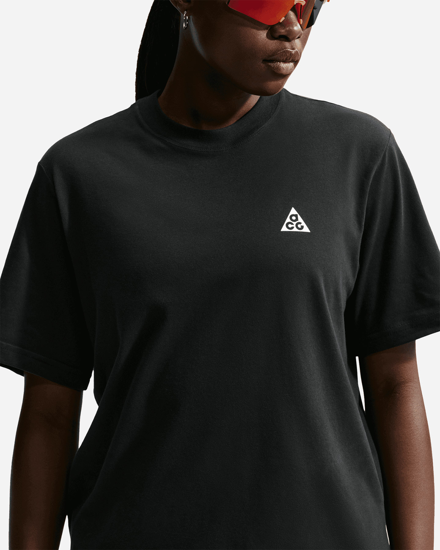 T-shirt running NIKE ACG TRAIL W - Nero - 3 | Cisalfa Sport