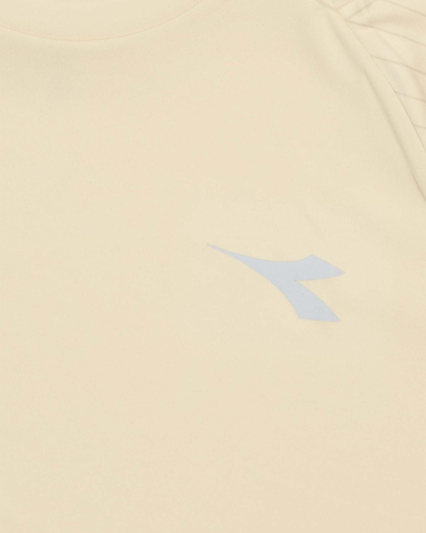 T-shirt tennis DIADORA COURT M - Beige - 2 | Cisalfa Sport