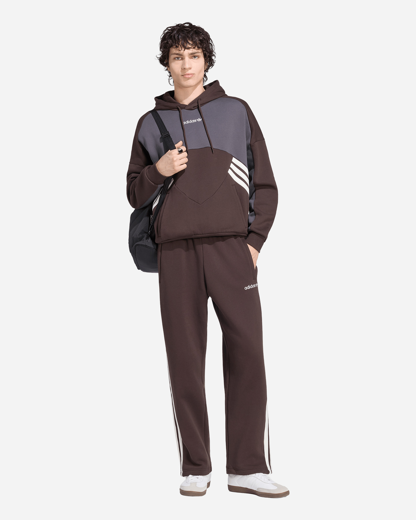 Felpa ADIDAS MUNCH 93 M - Marrone - 3 | Cisalfa Sport